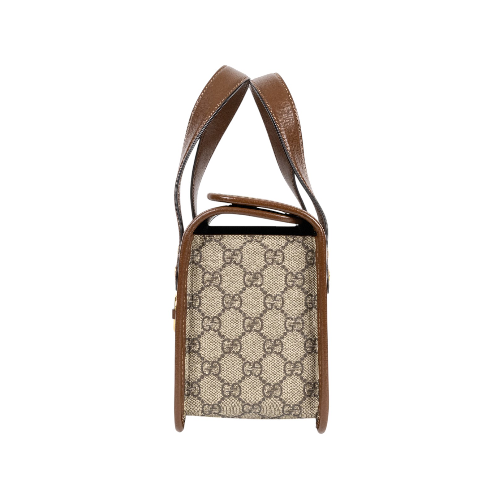 古馳 GUCCI 1955 手提 波士頓包 627323 棕1955手提包 原廠盒子/防塵袋