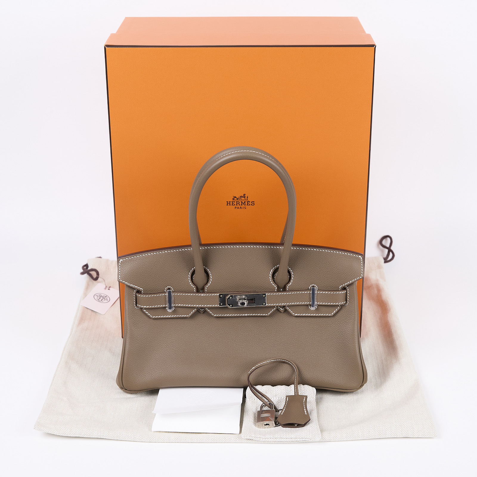 愛馬仕 Hermès Birkin Shoulder 29 柏金包 BKS29 K PY 166 KA  原廠盒子/防塵袋2/鎖組