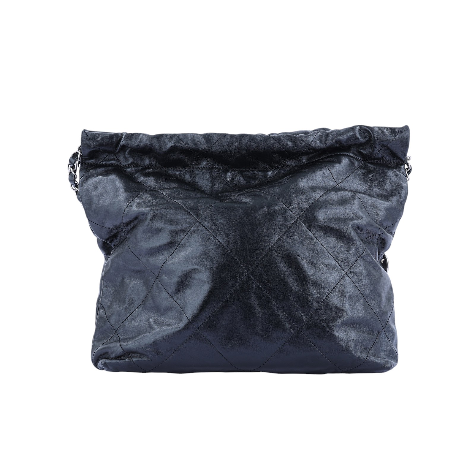 香奈兒 CHANEL 22 小型 束口包 AS3260 晶片款 黑銀22BAG 小號 原廠盒子/防塵袋/內袋