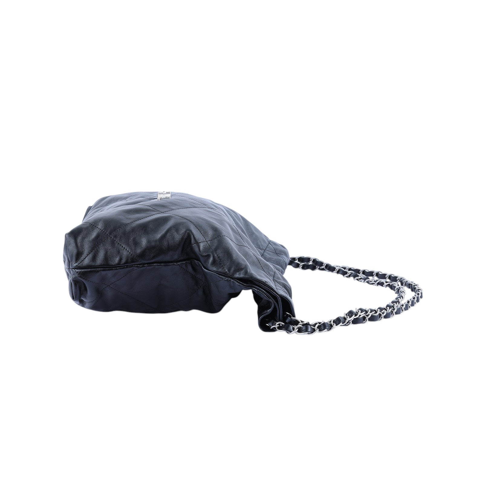 香奈兒 CHANEL 22 小型 束口包 AS3260 晶片款 黑銀22BAG 小號 原廠盒子/防塵袋/內袋