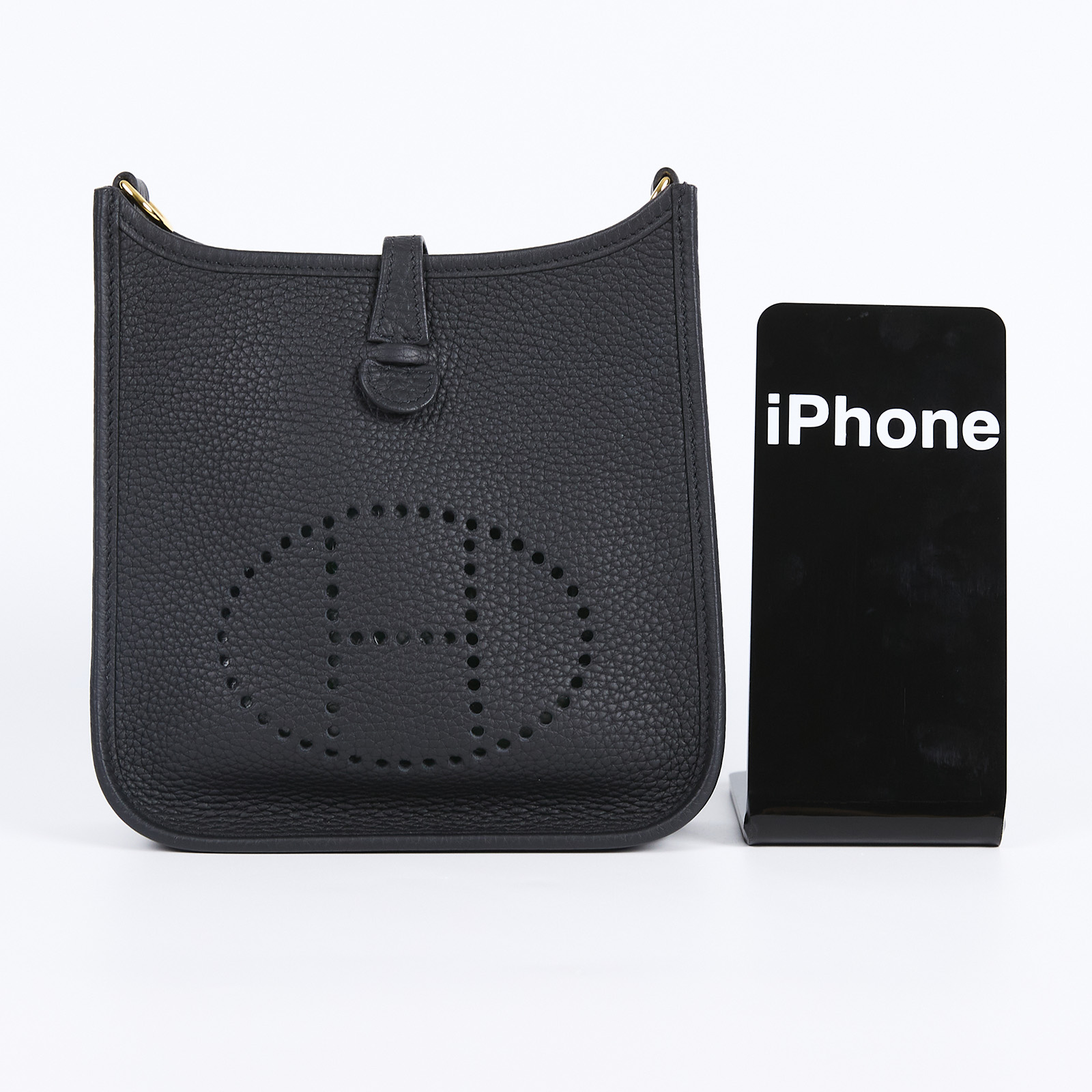 愛馬仕 Hermès Evelyne Bag Mini 伊芙琳包 Evelyne 16 EV16 H069426CCAV/Z AC 005 AT  原廠盒子/防塵袋2/背帶