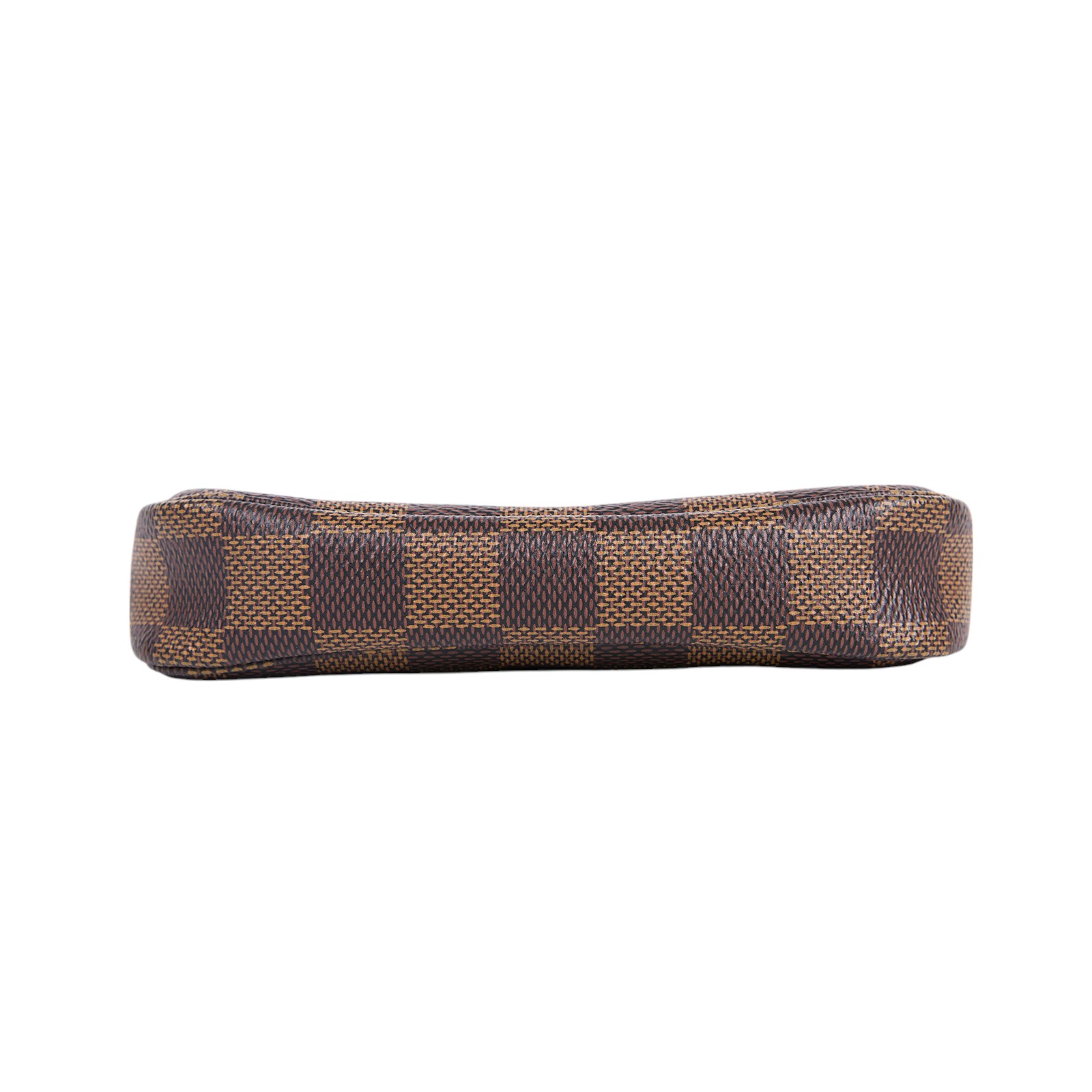 路易威登 LOUIS VUITTON Damier Ebene塗層帆布 鏈帶 迷你小皮包 N58009 棋盤小麻將包 原廠盒子/防塵袋