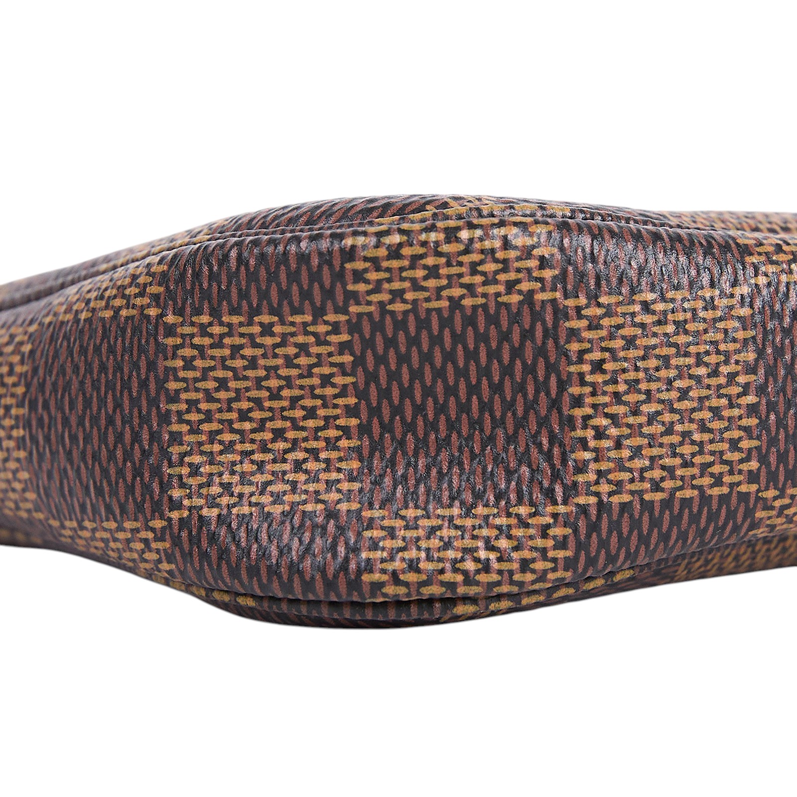 路易威登 LOUIS VUITTON Damier Ebene塗層帆布 鏈帶 迷你小皮包 N58009 棋盤小麻將包 原廠盒子/防塵袋