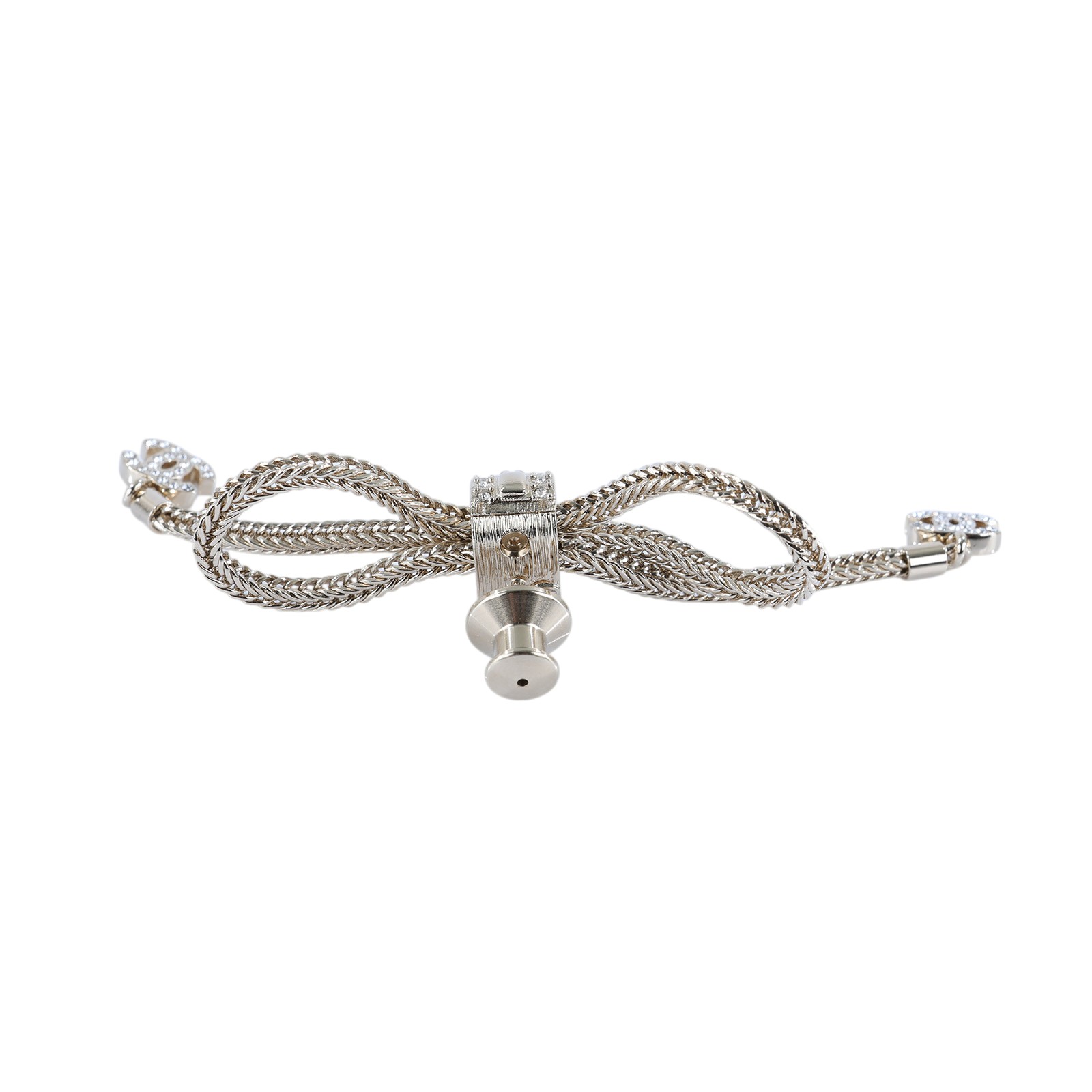 香奈兒 CHANEL 胸針 飾品 ABE445ABE445/B24K 金蝴蝶結胸針 原廠盒子/防塵袋/購買證明影本