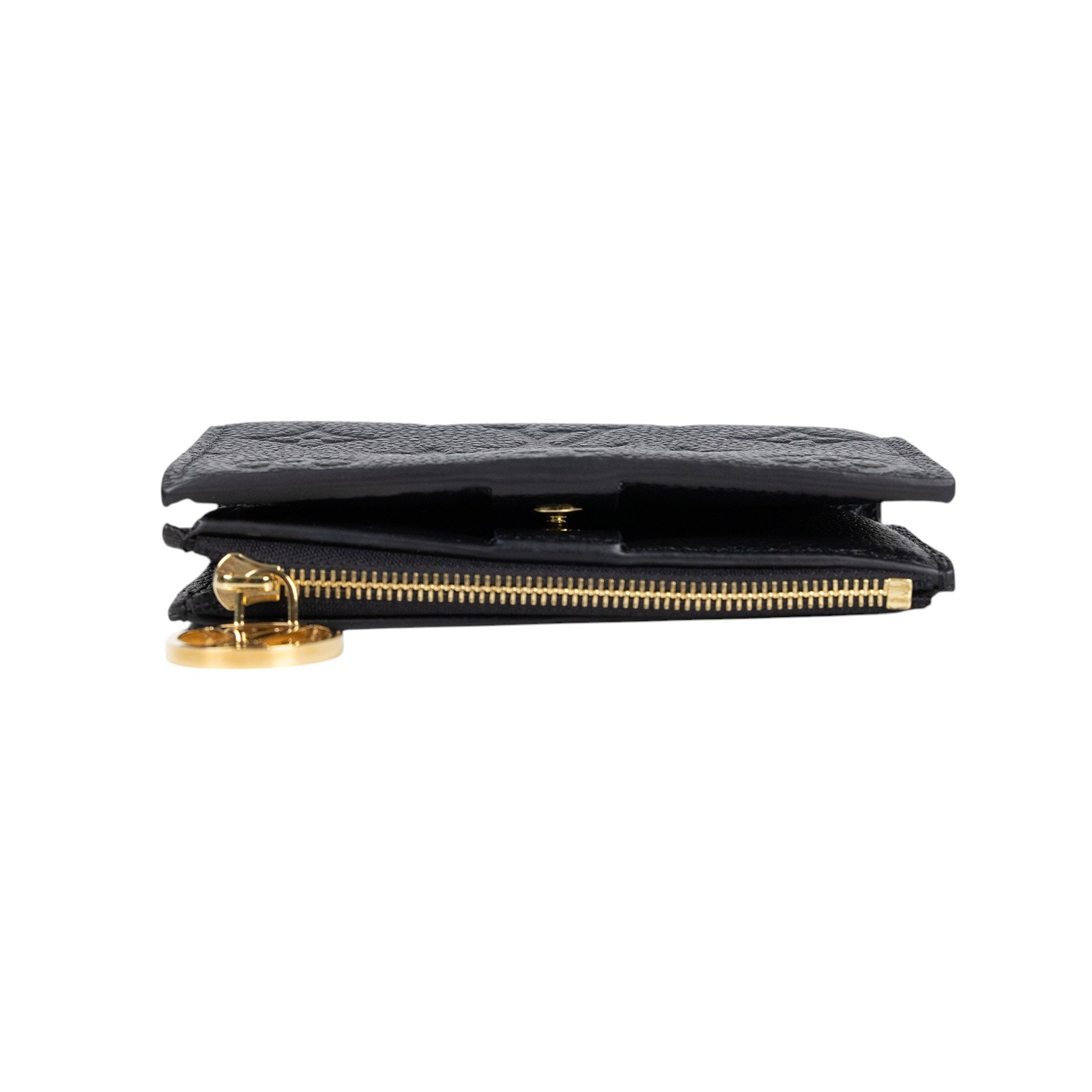 路易威登 LOUIS VUITTON Lisa 錢包 零錢夾 黑色 M83365 晶片款 黑金Lisa對折短夾 原廠盒子/防塵袋