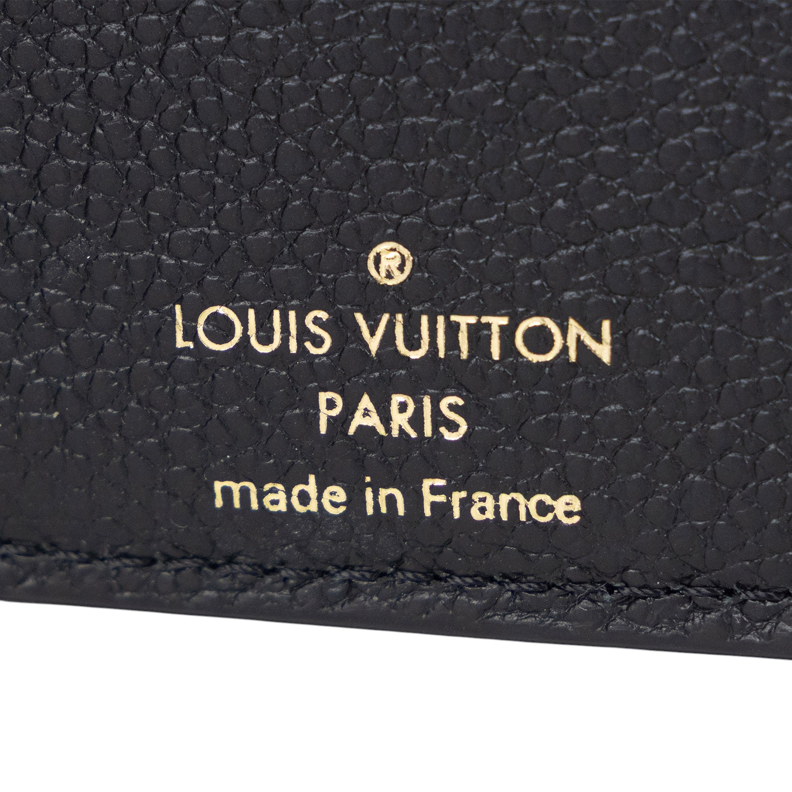 路易威登 LOUIS VUITTON Lisa 錢包 零錢夾 黑色 M83365 晶片款 黑金Lisa對折短夾 原廠盒子/防塵袋