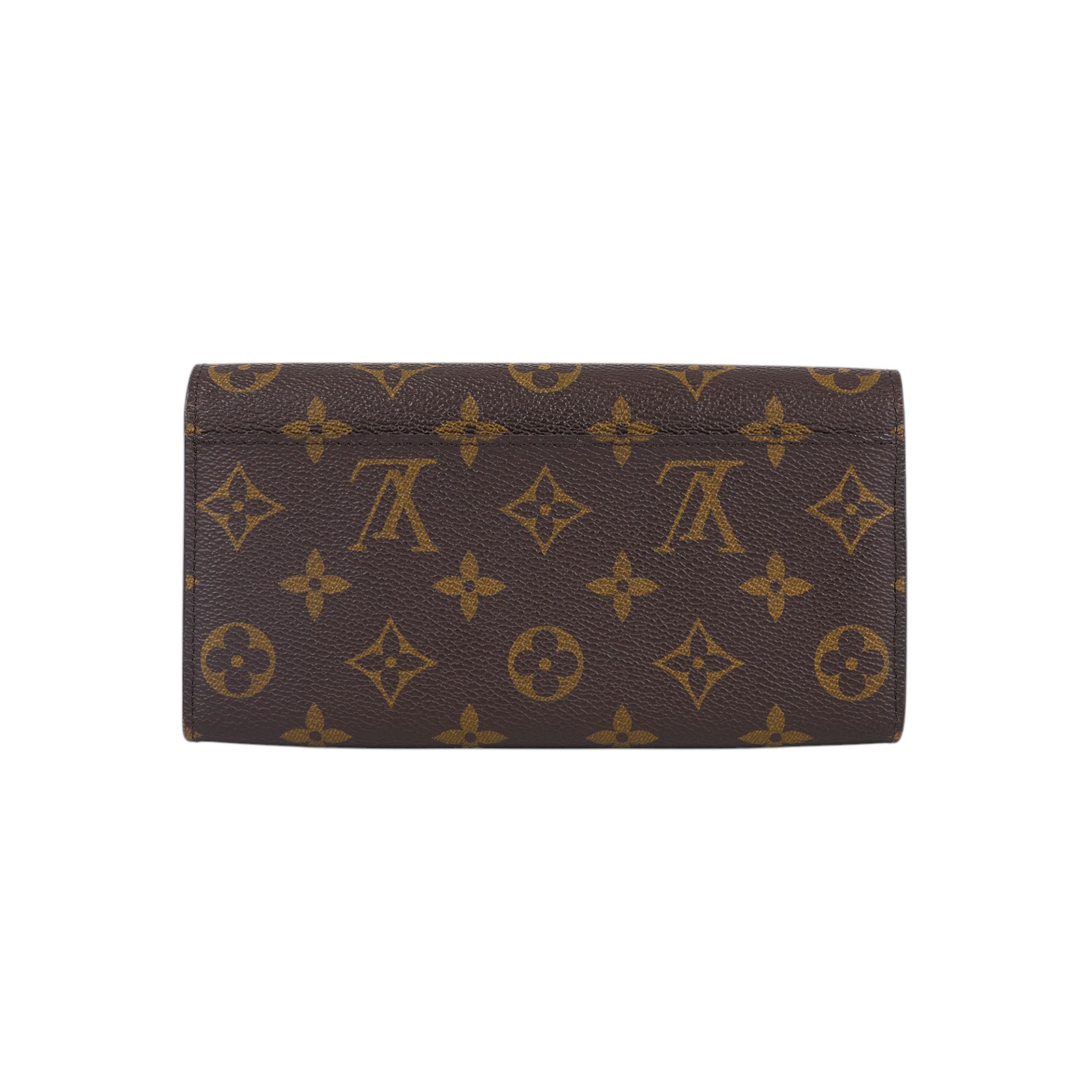 路易威登 LOUIS VUITTON Sarah 錢包 口蓋長夾 紫紅色 M62234 晶片款 原花酒紅Sarah信封長夾 無附屬品