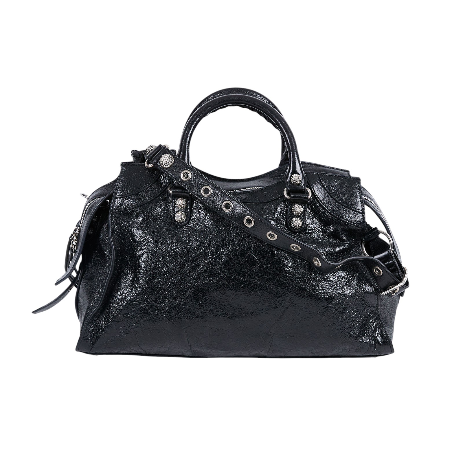 巴黎世家 BALENCIAGA Neo Cagole City 手提包 700451210B0 黑NEO CAGOLE CITY 內袋/鏡子