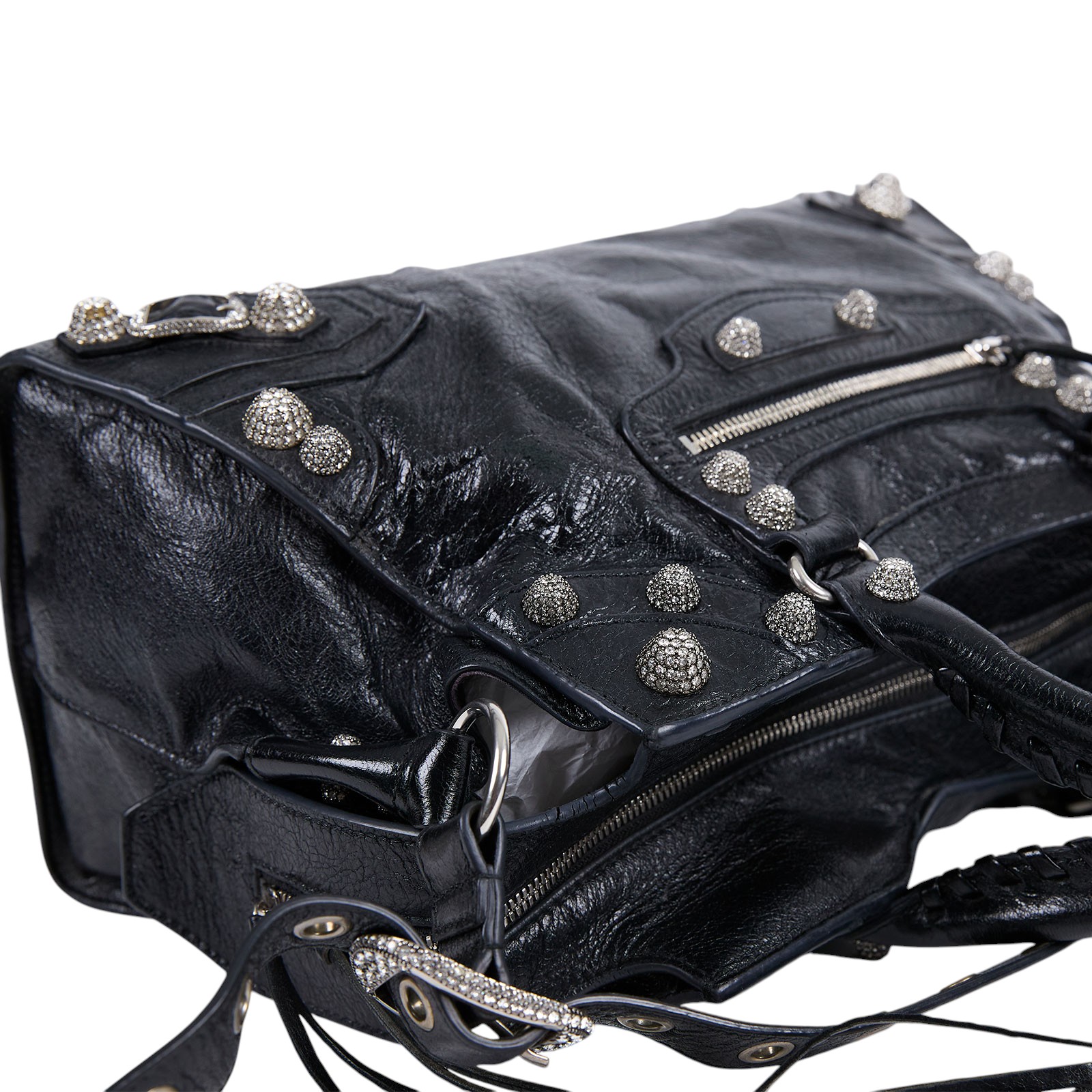 巴黎世家 BALENCIAGA Neo Cagole City 手提包 700451210B0 黑NEO CAGOLE CITY 內袋/鏡子