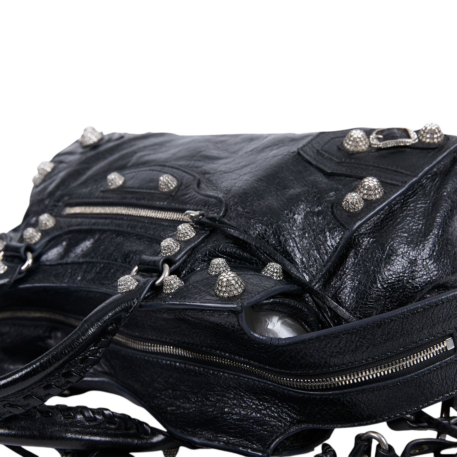 巴黎世家 BALENCIAGA Neo Cagole City 手提包 700451210B0 黑NEO CAGOLE CITY 內袋/鏡子