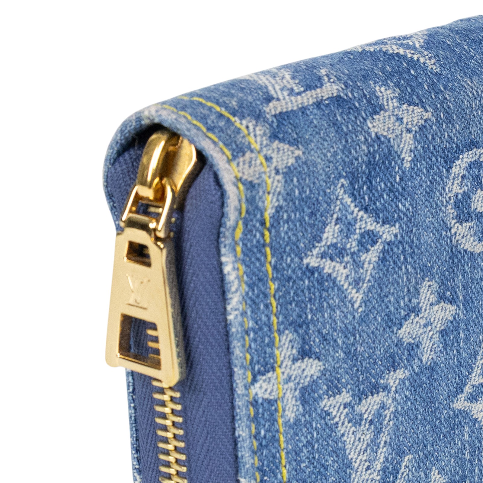 路易威登 LOUIS VUITTON 錢包 拉鍊 長夾　 M82958 晶片款 單寧原花長夾 無附屬品