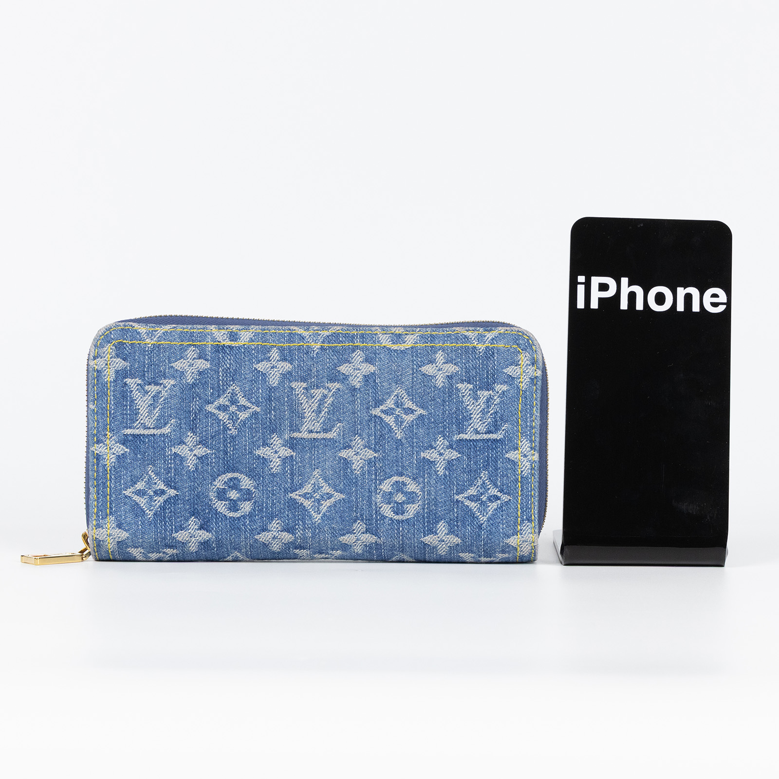 路易威登 LOUIS VUITTON 錢包 拉鍊 長夾　 M82958 晶片款 單寧原花長夾 無附屬品