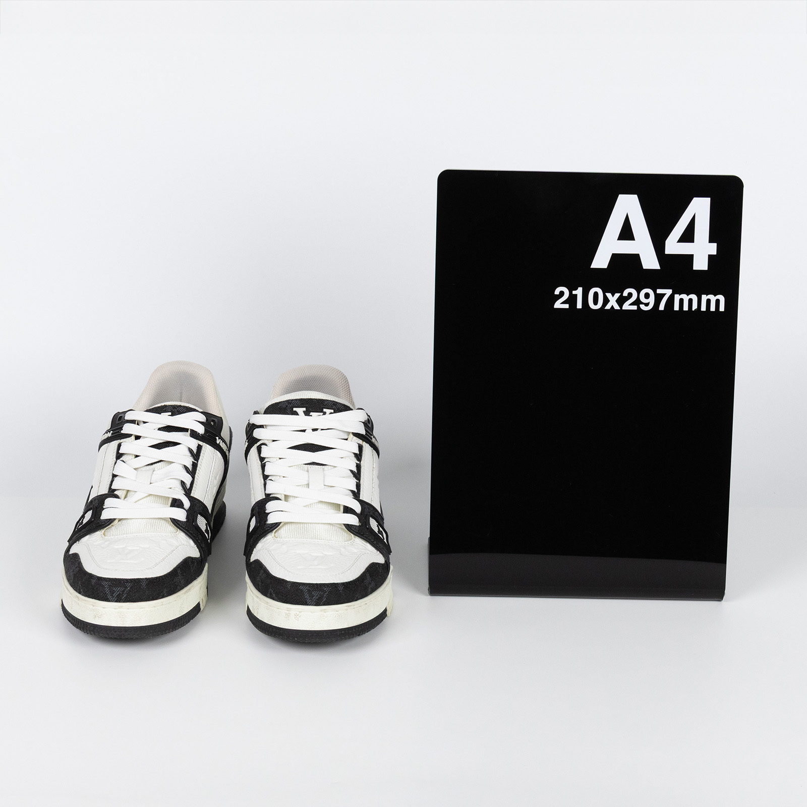 路易威登 LOUIS VUITTON LV Trainer 運動鞋 1A9JG4 黑白TRAINER#5.5 防塵袋