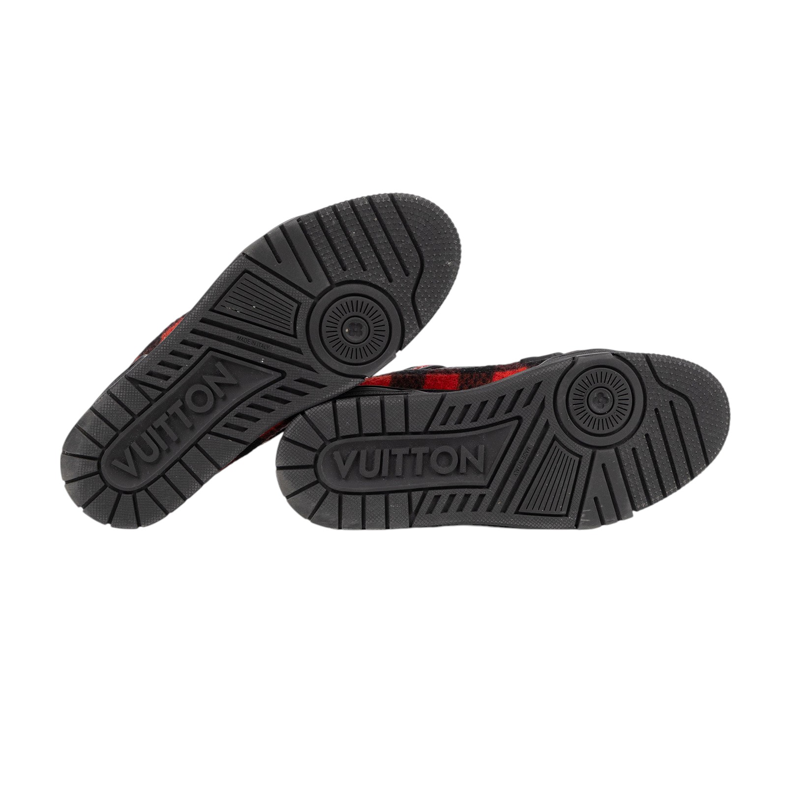 路易威登 LOUIS VUITTON LV Trainer 運動鞋 1AD7MT 黑紅格紋TRAINER#5 1/2 防塵袋