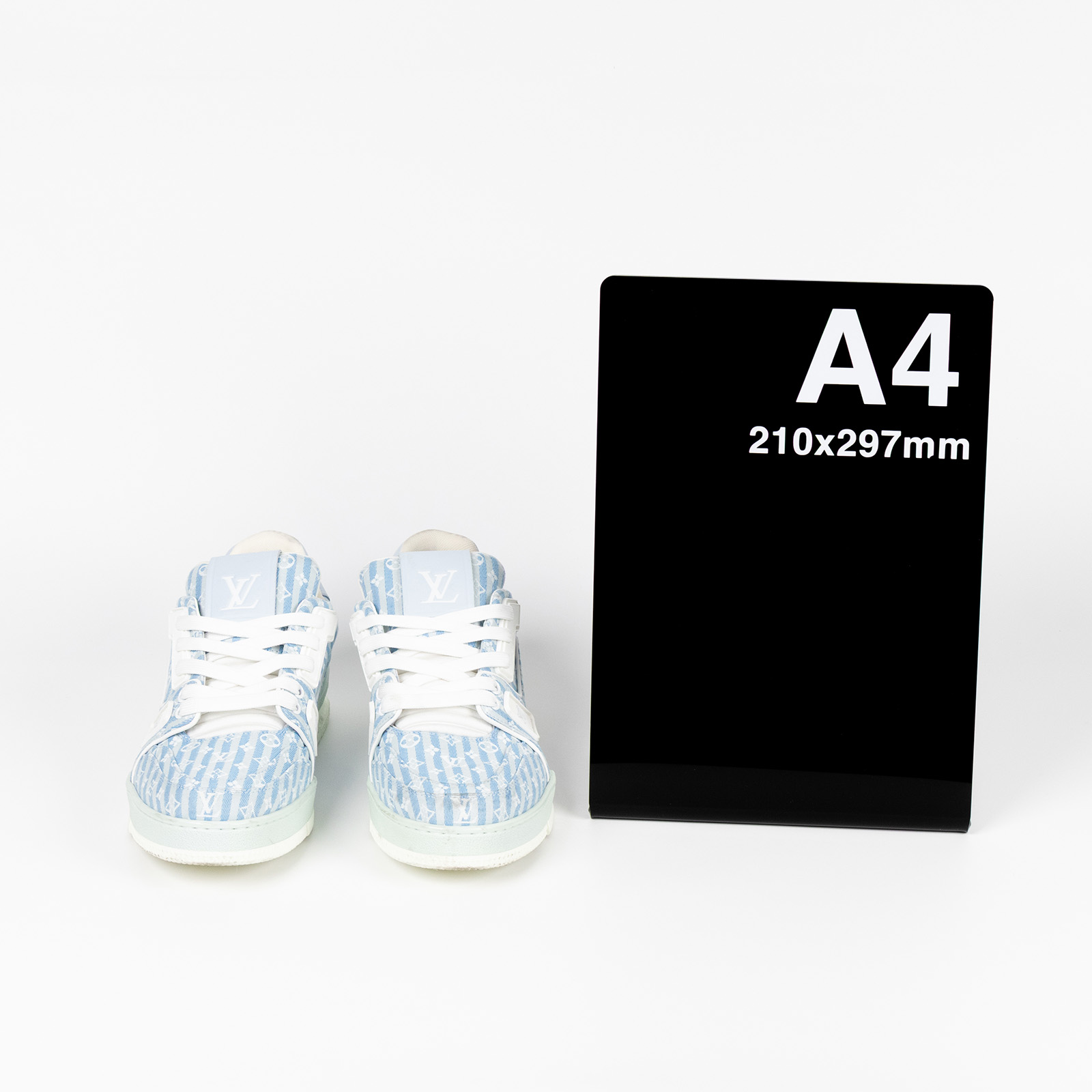 路易威登 LOUIS VUITTON LV Trainer 運動鞋 1ABG1K 淺藍條紋TRAINER#40 無附屬品