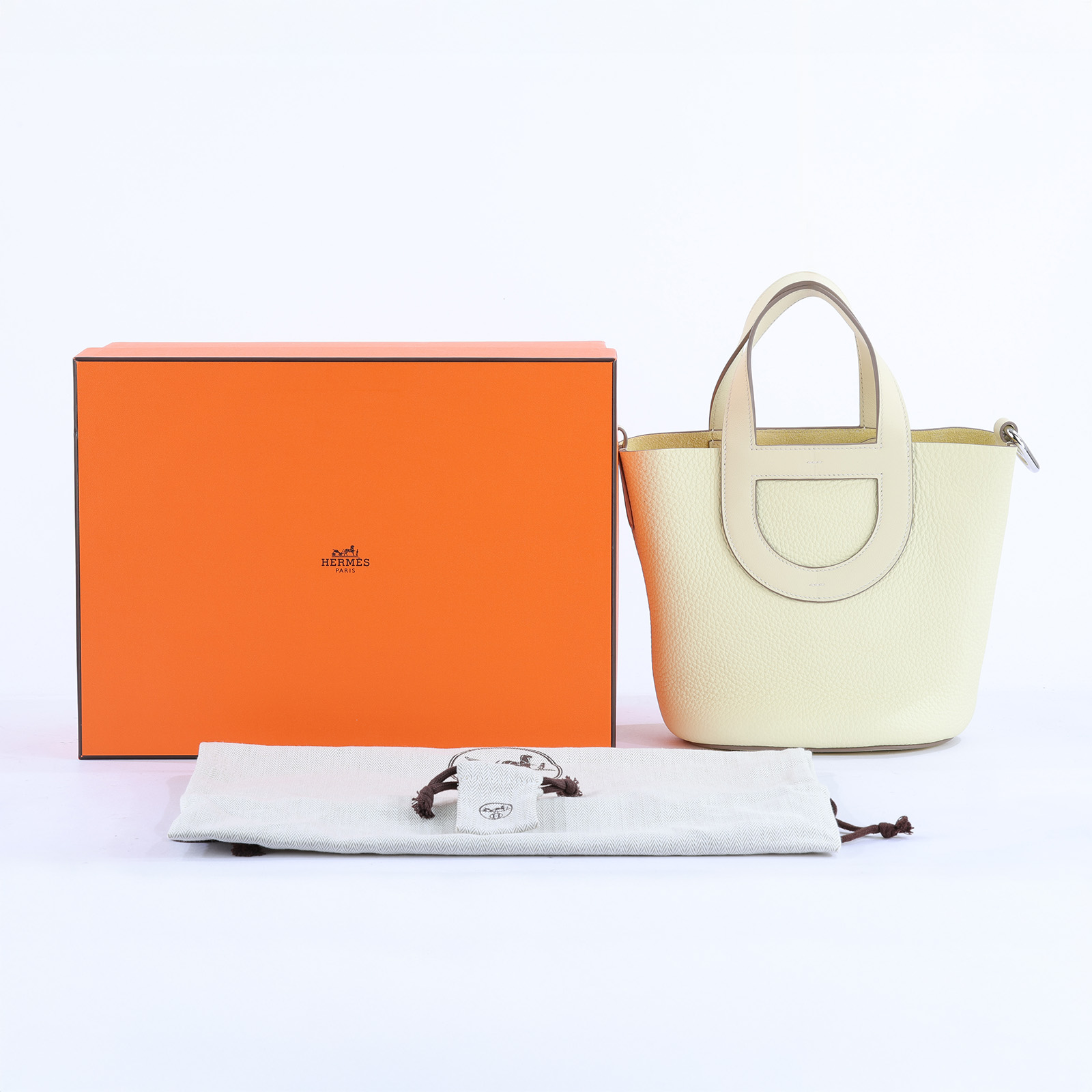 愛馬仕 Hermès In The Loop 18  豬鼻 菜籃子包 ITL18 K AM 002 UH  原廠盒子/防塵袋