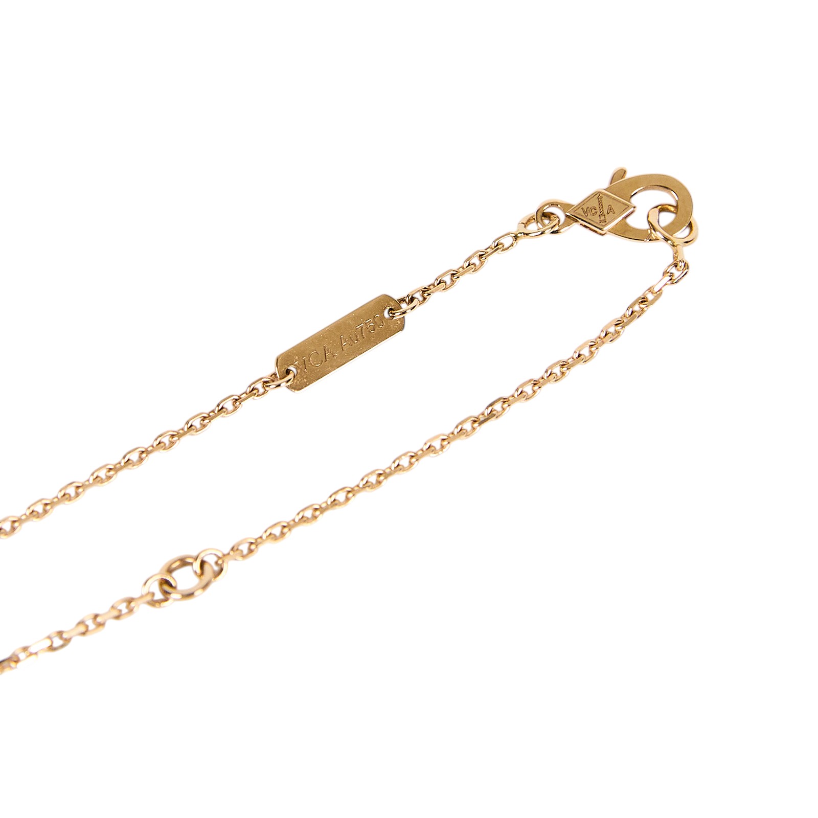 梵克雅寶 Van Cleef & Arpels Vintage Alhambra 吊墜 小型 VCAR09VA00  原廠盒子