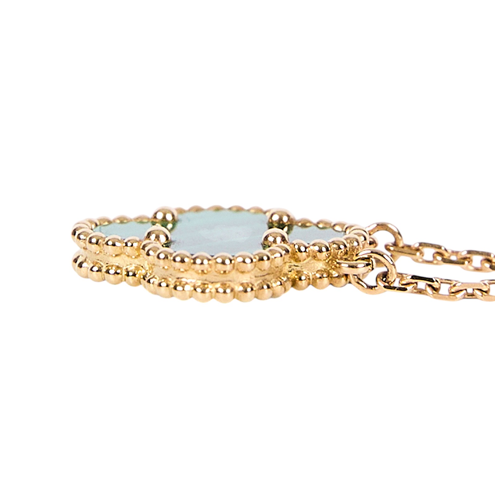 梵克雅寶 Van Cleef & Arpels Vintage Alhambra 吊墜 小型 VCAR09VA00  原廠盒子