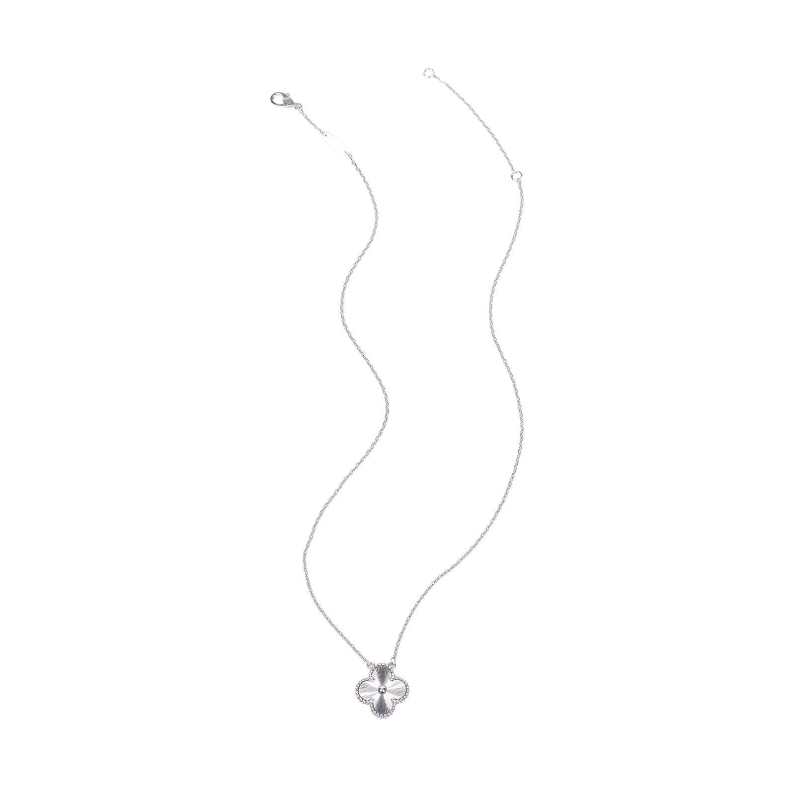 梵克雅寶 Van Cleef & Arpels Vintage Alhambra 吊墜 VCARP9XG00  原廠盒子/防塵袋/保證卡/購買證明