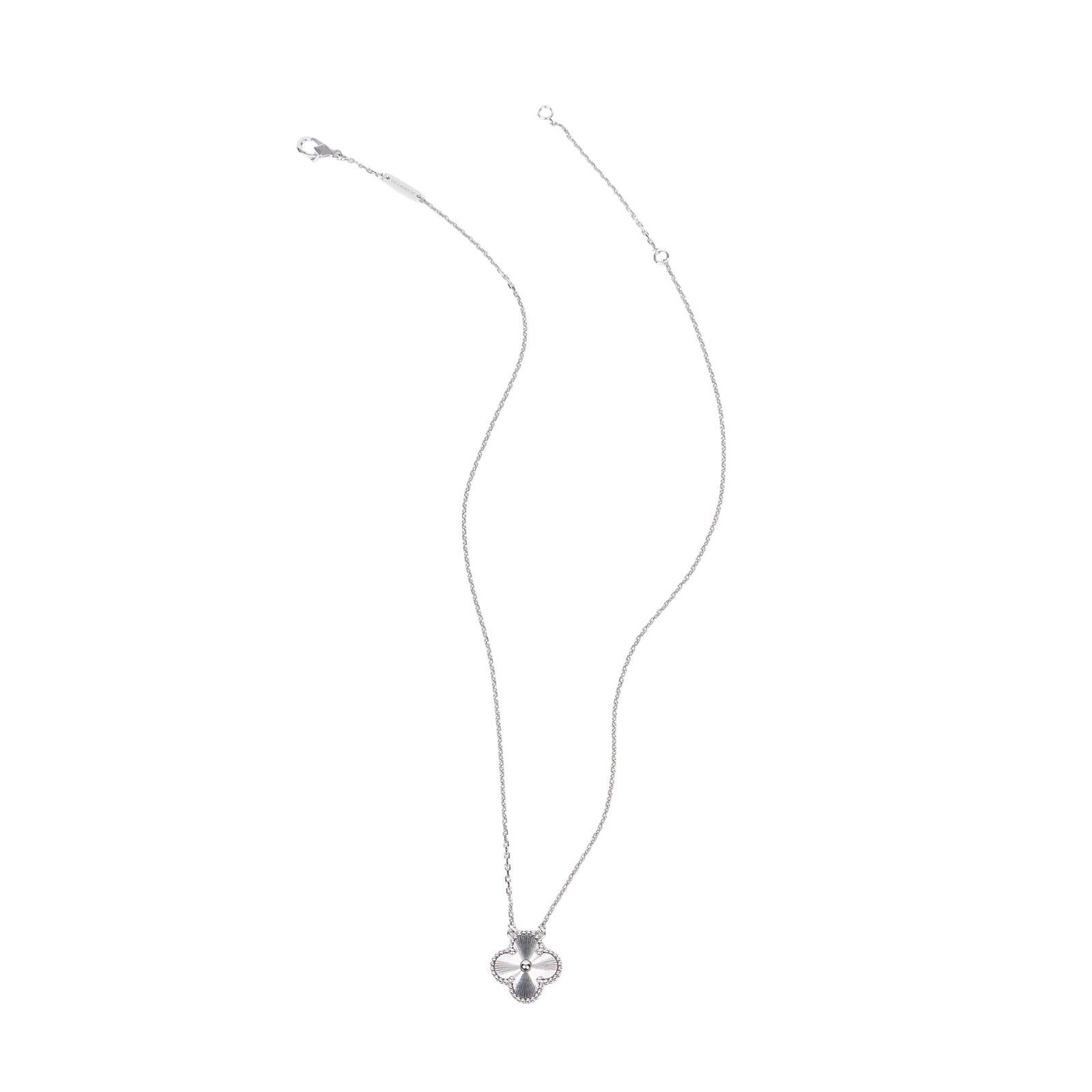 梵克雅寶 Van Cleef & Arpels Vintage Alhambra 吊墜 VCARP9XG00  原廠盒子/防塵袋/保證卡/購買證明