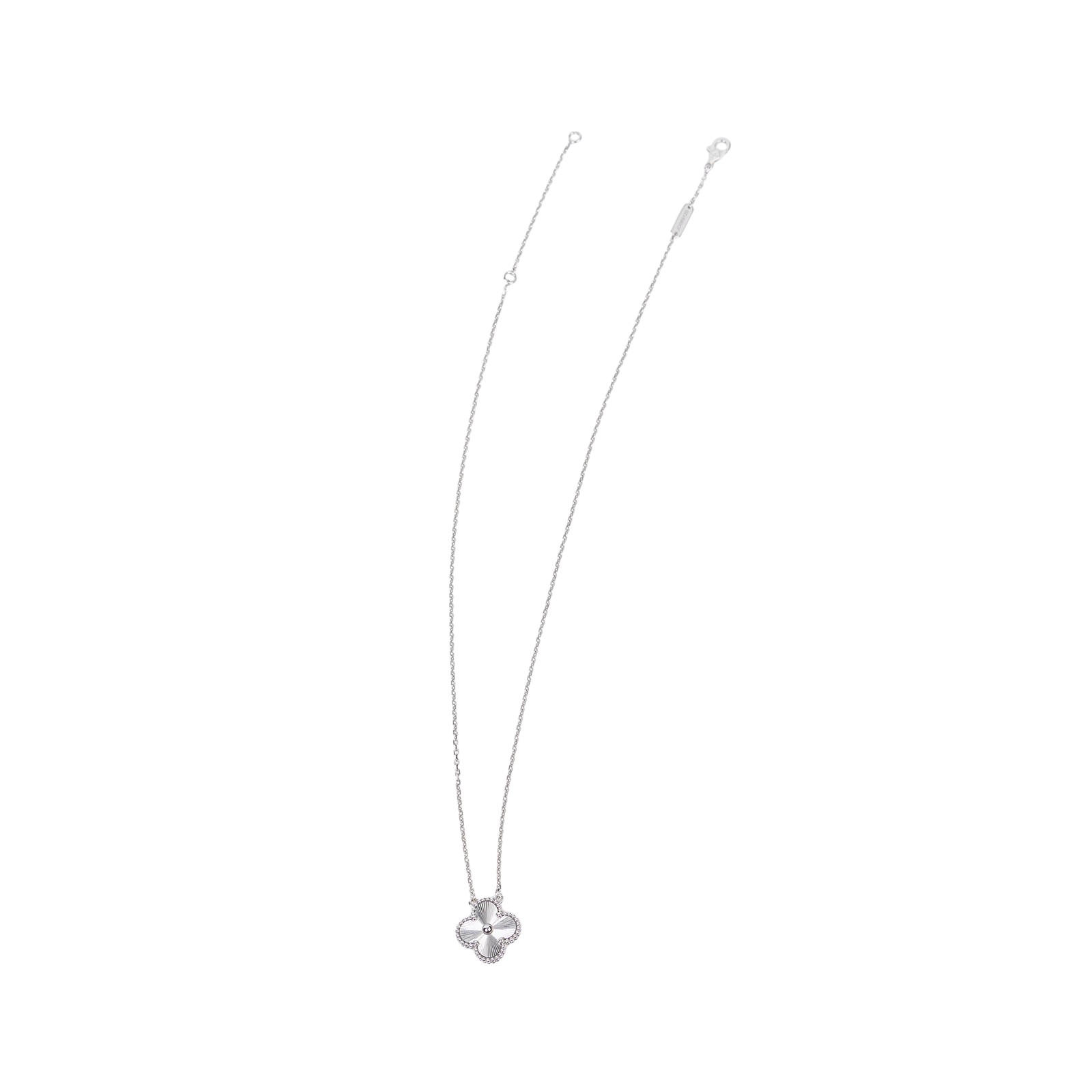 梵克雅寶 Van Cleef & Arpels Vintage Alhambra 吊墜 VCARP9XG00  原廠盒子/防塵袋/保證卡/購買證明