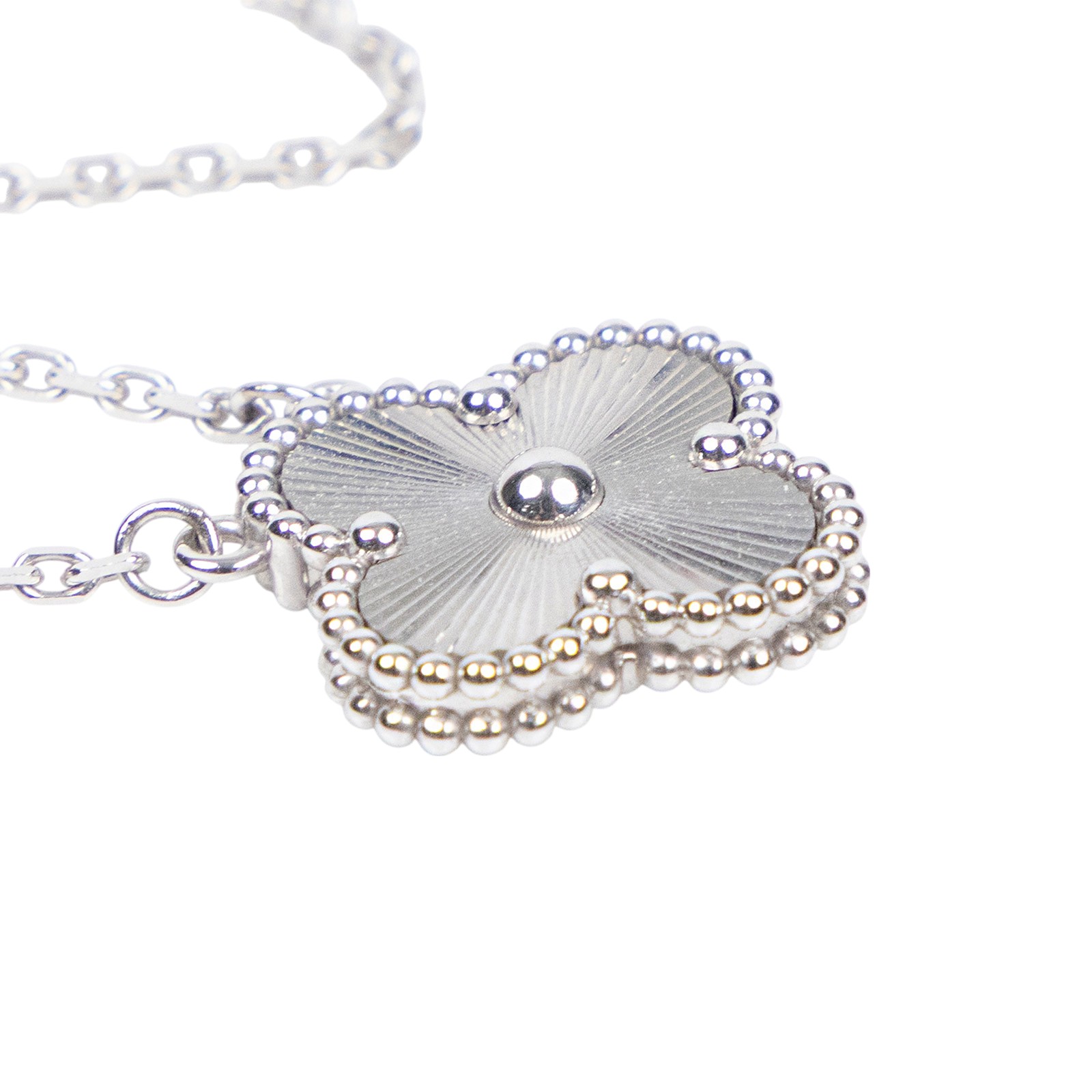 梵克雅寶 Van Cleef & Arpels Vintage Alhambra 吊墜 VCARP9XG00  原廠盒子/防塵袋/保證卡/購買證明
