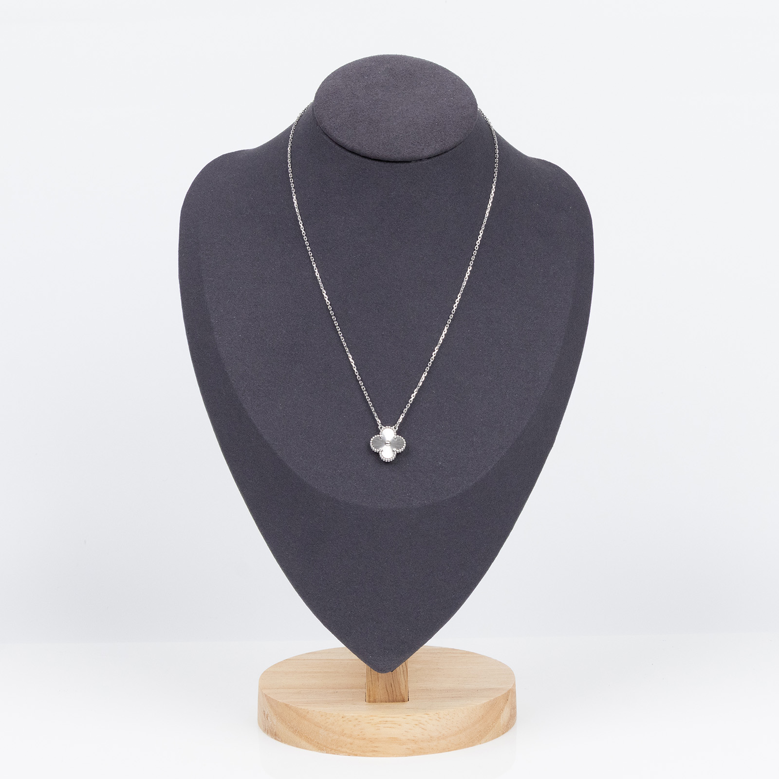 梵克雅寶 Van Cleef & Arpels Vintage Alhambra 吊墜 VCARP9XG00  原廠盒子/防塵袋/保證卡/購買證明