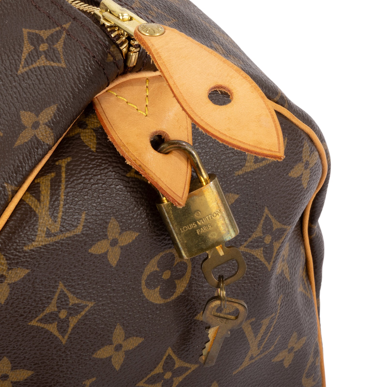 路易威登 LOUIS VUITTON Speedy 30 舊款 手提波士頓包 經典帆布 M41526 原花SPEEDY30 防塵袋/鎖組