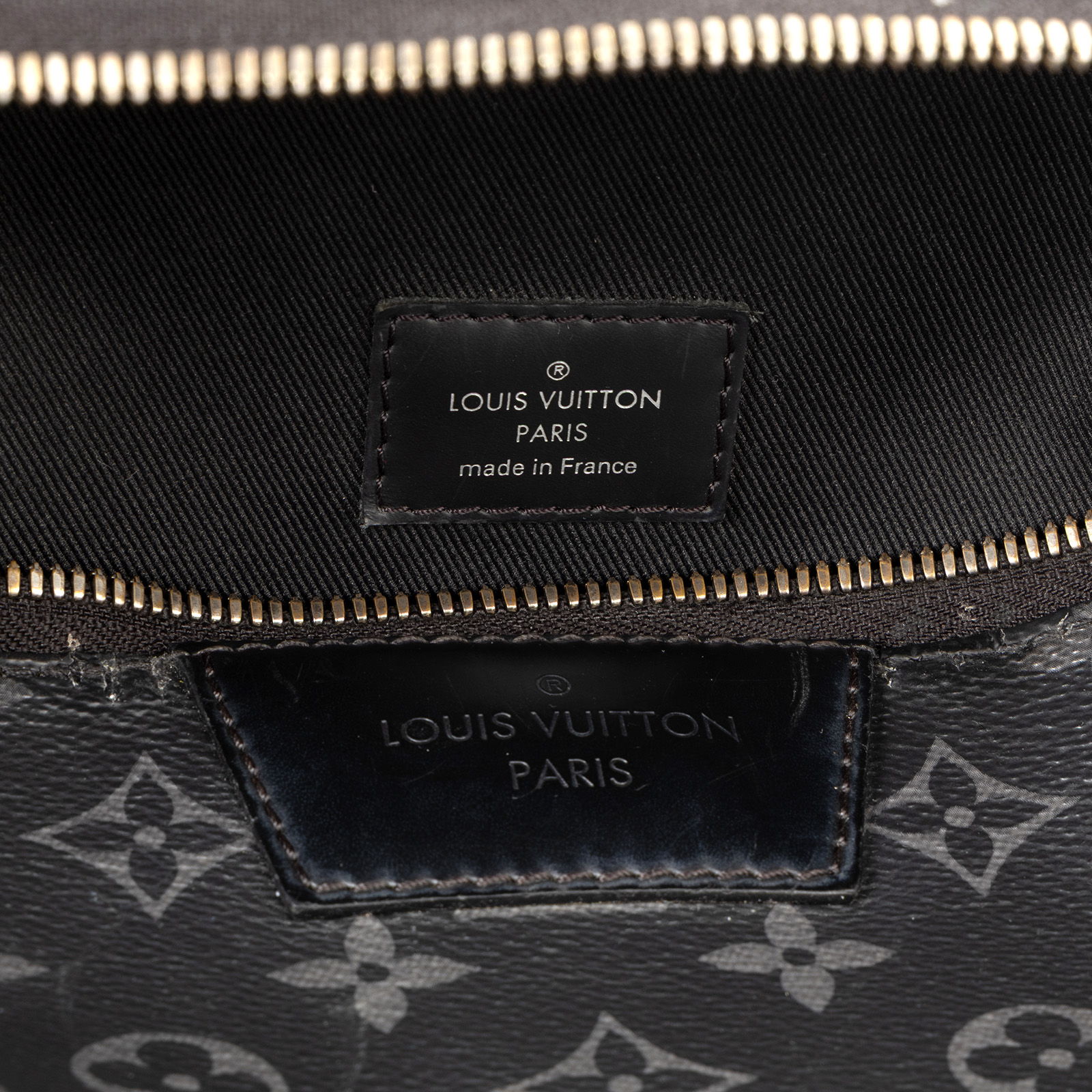 路易威登 LOUIS VUITTON Discovery 後背包 M43186 黑原花DISCOVERY PM 後背包 無附屬品