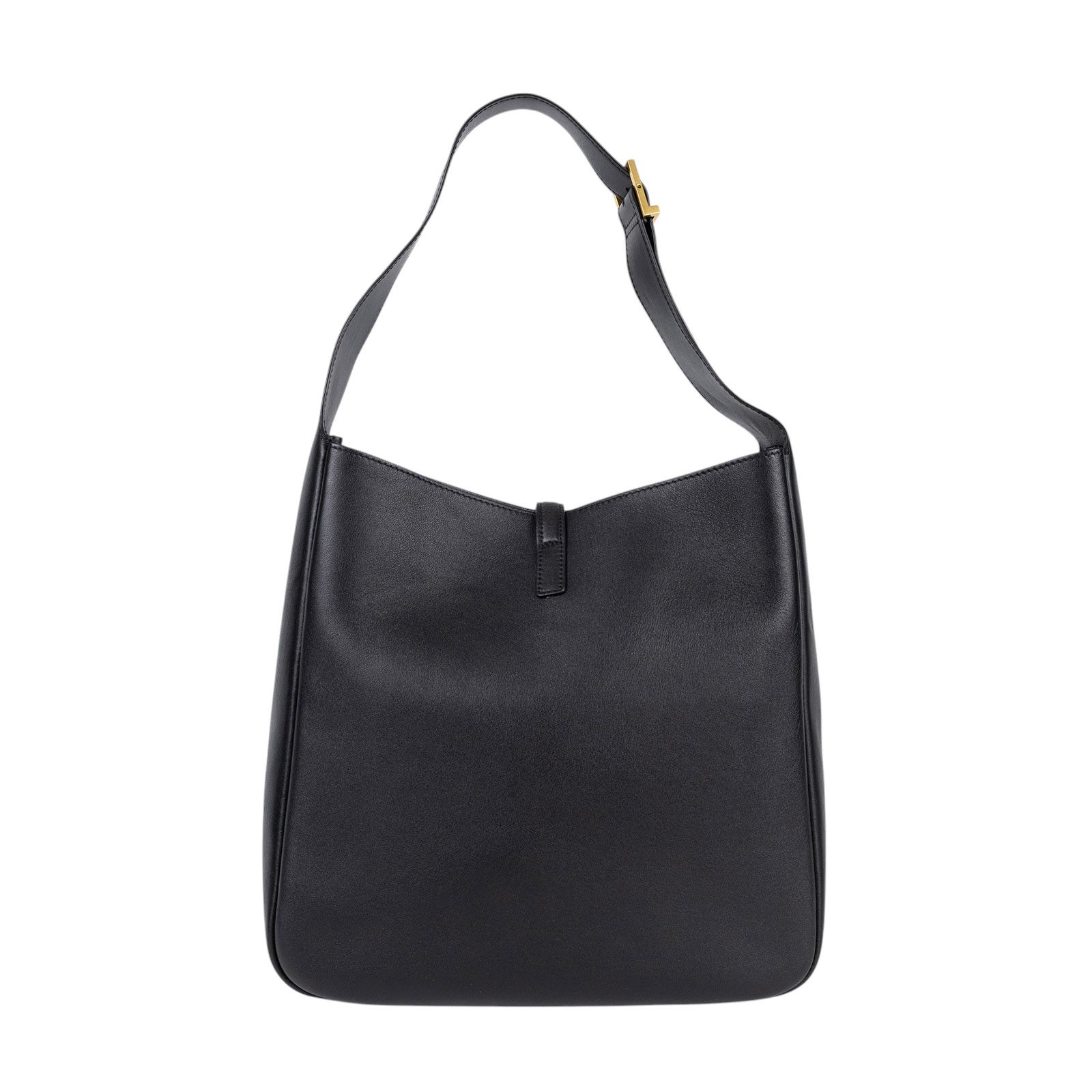 聖羅蘭 YSL SAINT LAURENT LE 5 À 7 滑面皮革 柔軟 大型 手袋 手提 肩背包 753837AAAUQ  防塵袋/購買證明