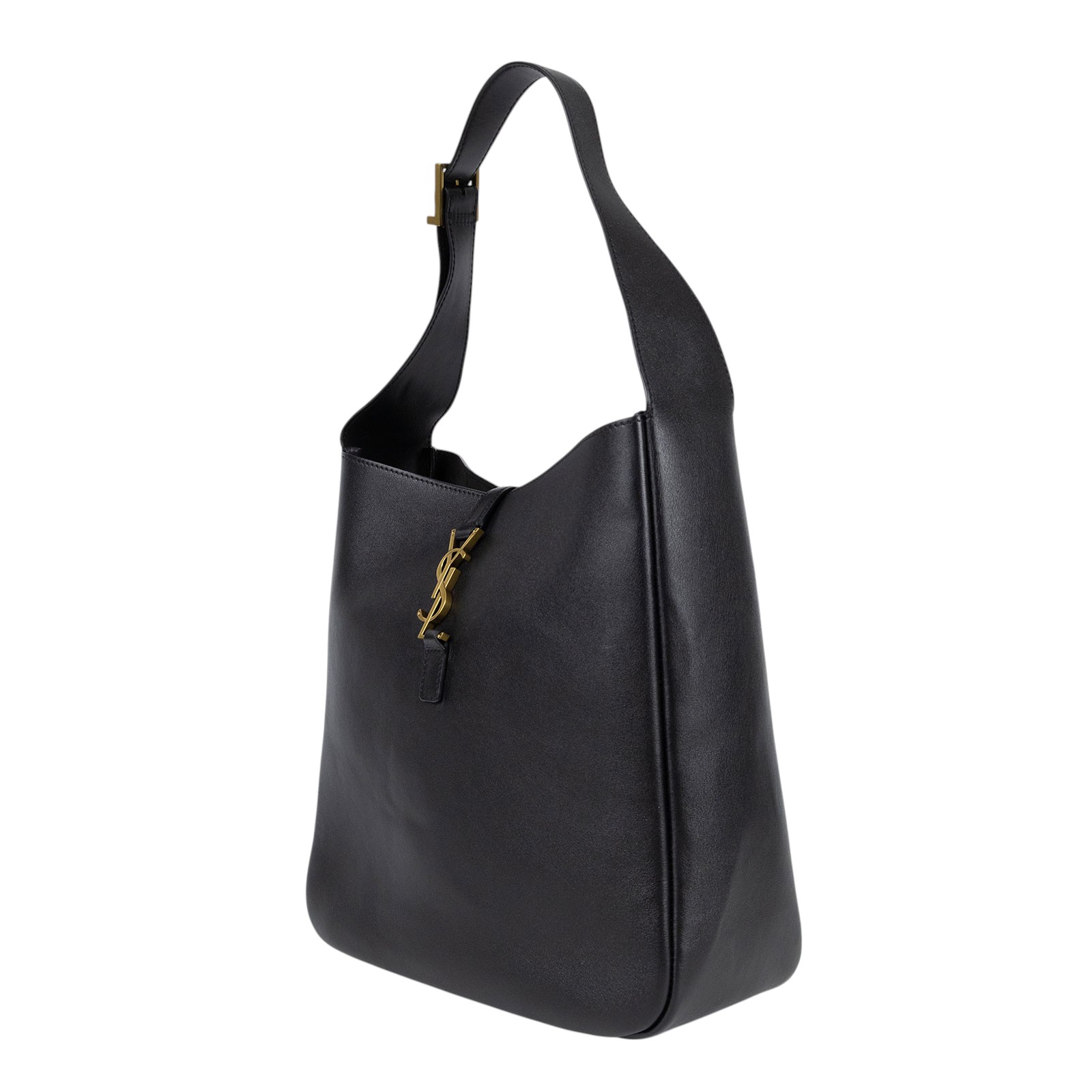 聖羅蘭 YSL SAINT LAURENT LE 5 À 7 滑面皮革 柔軟 大型 手袋 手提 肩背包 753837AAAUQ  防塵袋/購買證明
