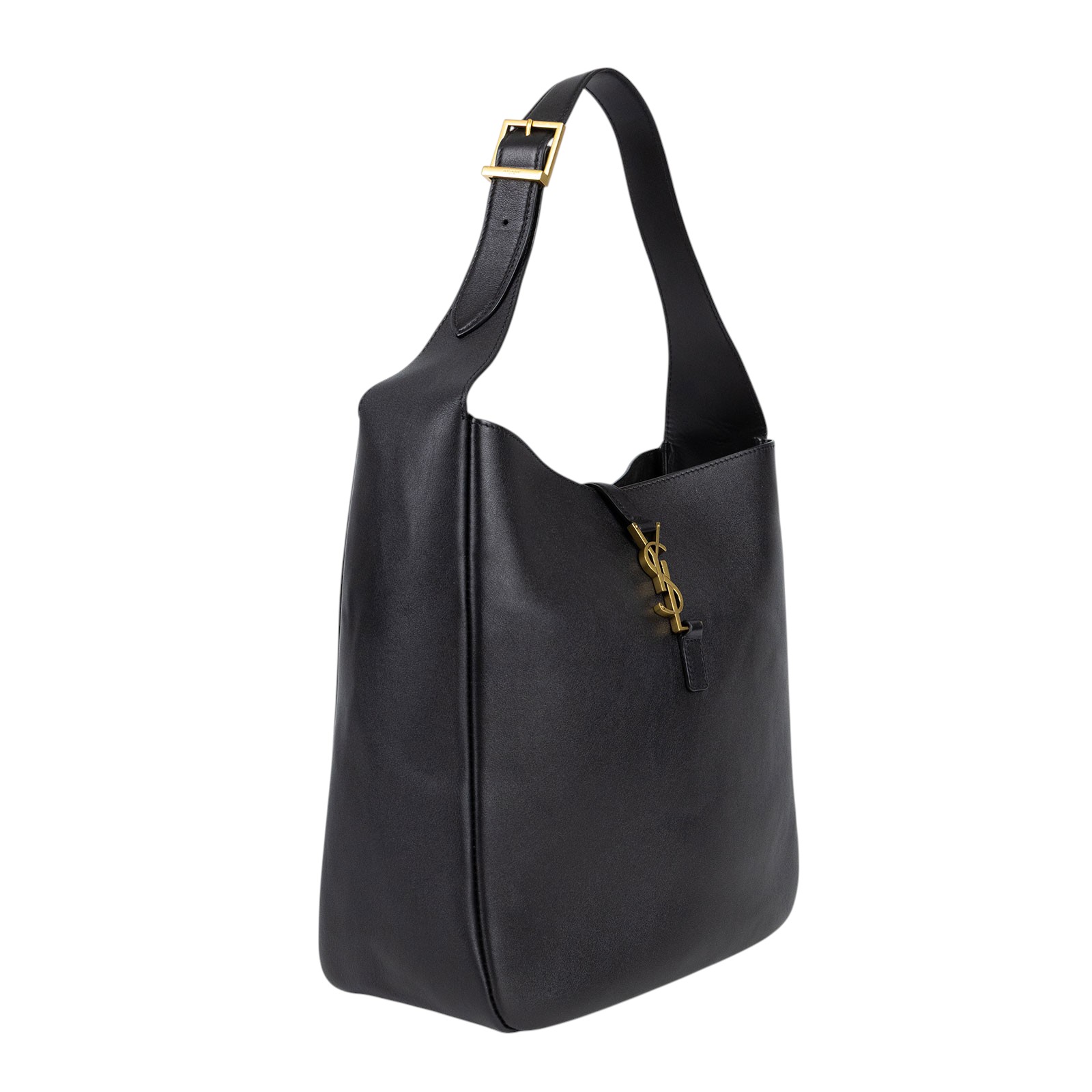 聖羅蘭 YSL SAINT LAURENT LE 5 À 7 滑面皮革 柔軟 大型 手袋 手提 肩背包 753837AAAUQ  防塵袋/購買證明