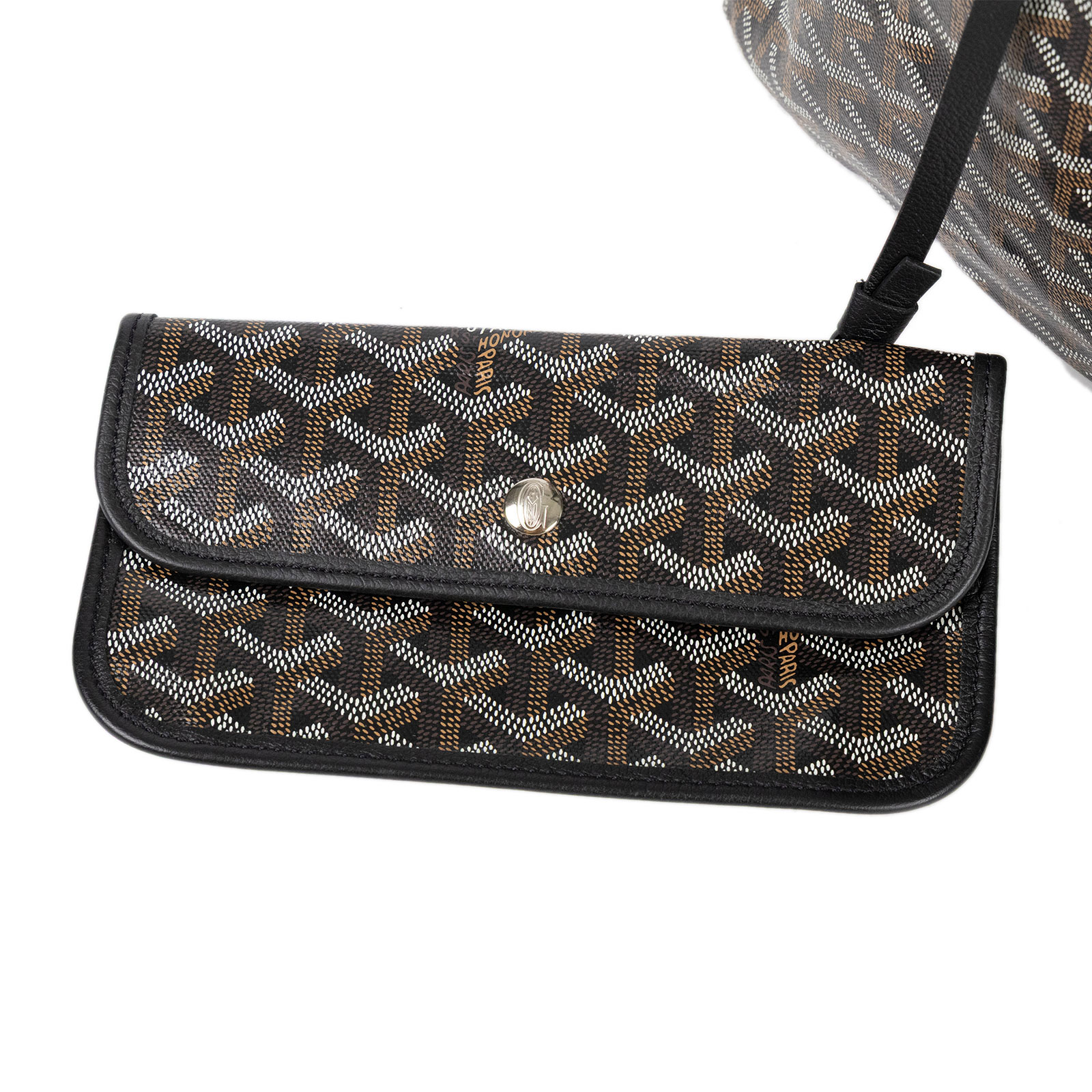 高雅德 GOYARD Saint Louis GM Bag 托特包 STLOUIGMLTY 黑原花SAINT LOUIS托特包GM 內袋