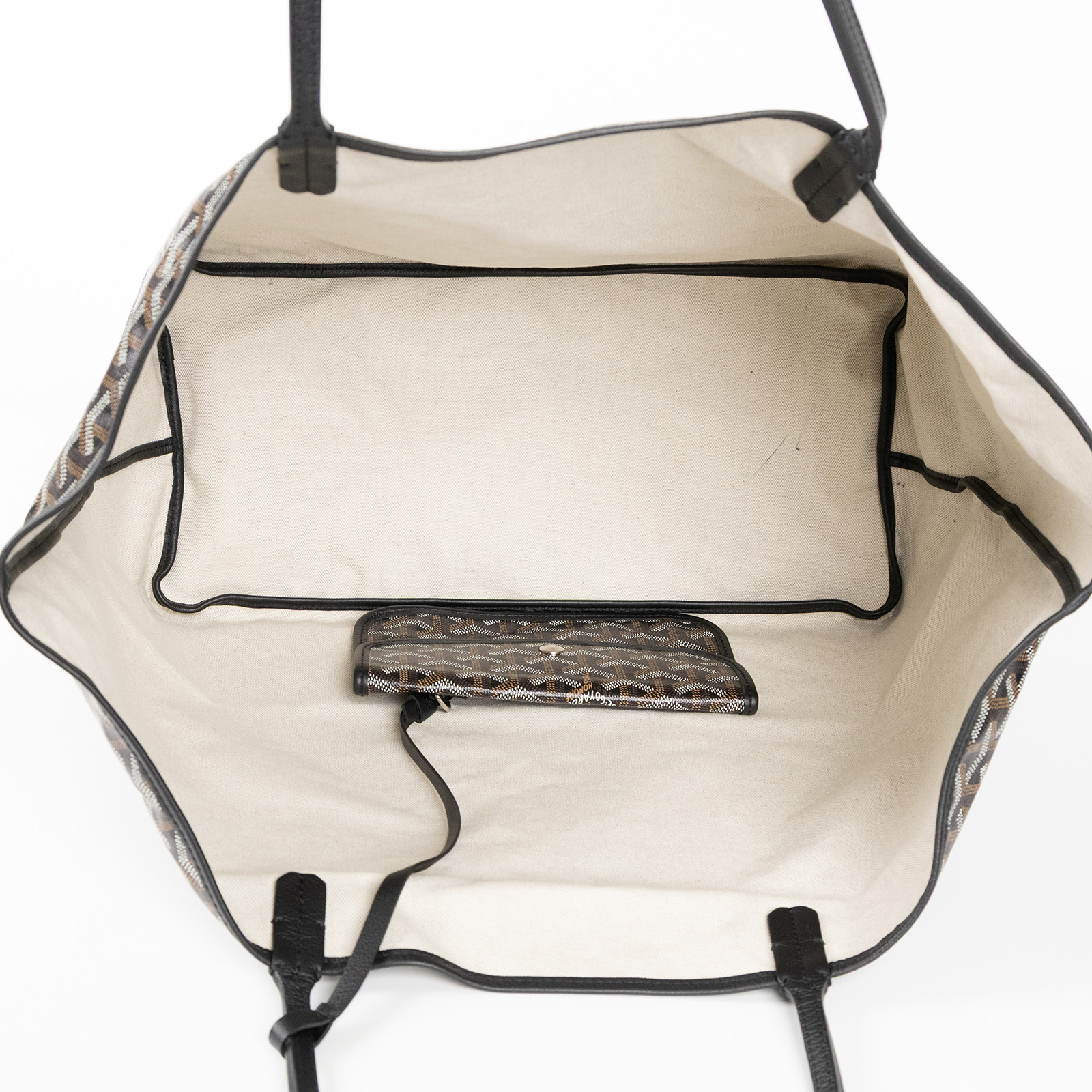 高雅德 GOYARD Saint Louis GM Bag 托特包 STLOUIGMLTY 黑原花SAINT LOUIS托特包GM 內袋