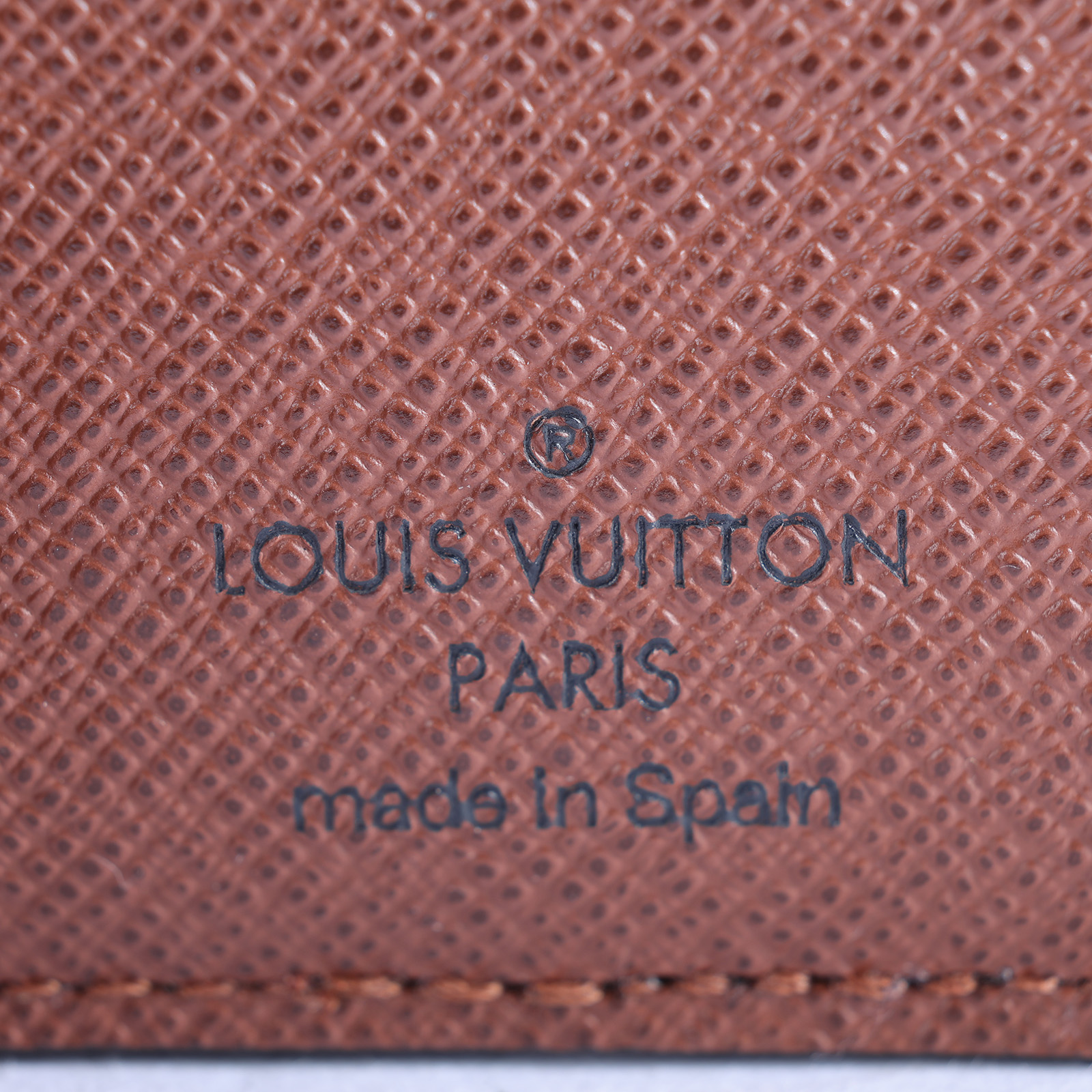 路易威登 LOUIS VUITTON 袋裝萬用錢包 經典帆布 M60502 晶片款 原花對開卡夾 原廠盒子/防塵袋