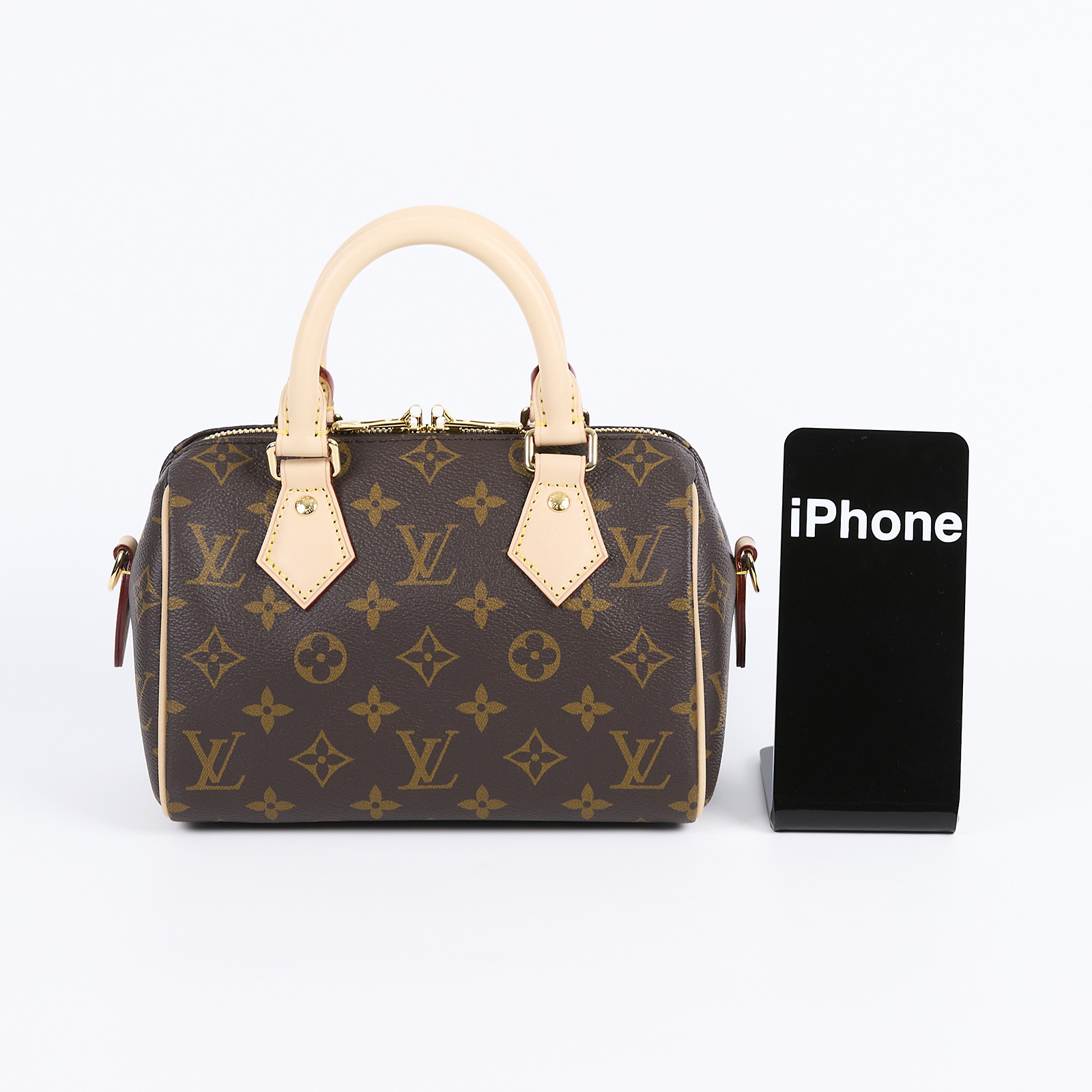 路易威登 LOUIS VUITTON Speedy Bandoulière  20 原花 手提 斜背 波士頓包 M46234 晶片款  原廠盒子/防塵袋/背帶/鎖組