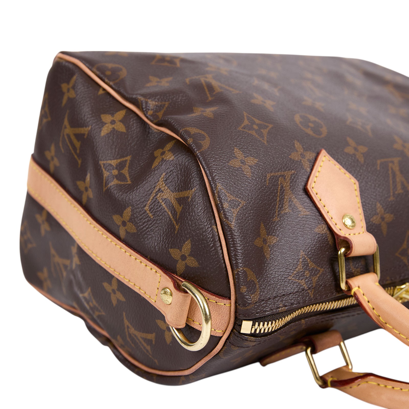 路易威登 LOUIS VUITTON Speedy Bandoulière  25 經典帆布 手提 斜背 波士頓包 M41113  背帶/鎖組