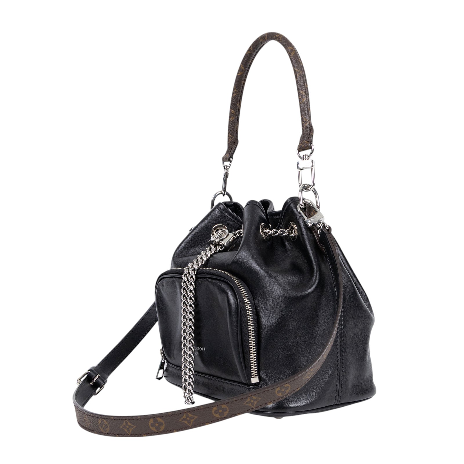 路易威登 LOUIS VUITTON No Way Vibe 手提 水桶包 M14377 晶片款  原廠盒子/防塵袋/背帶/購買證明/發票
