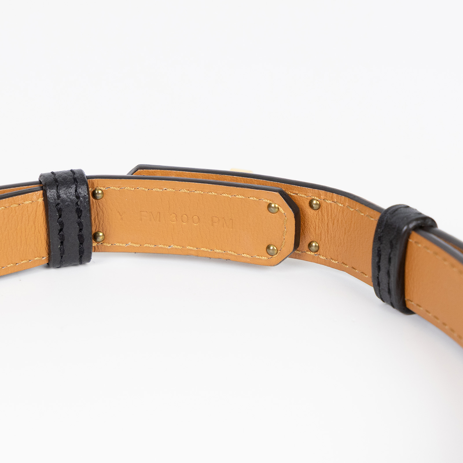 愛馬仕 Hermès Kelly 18 腰帶 KL18B Y FM 300 PM Y刻黑KELLY皮帶 原廠盒子