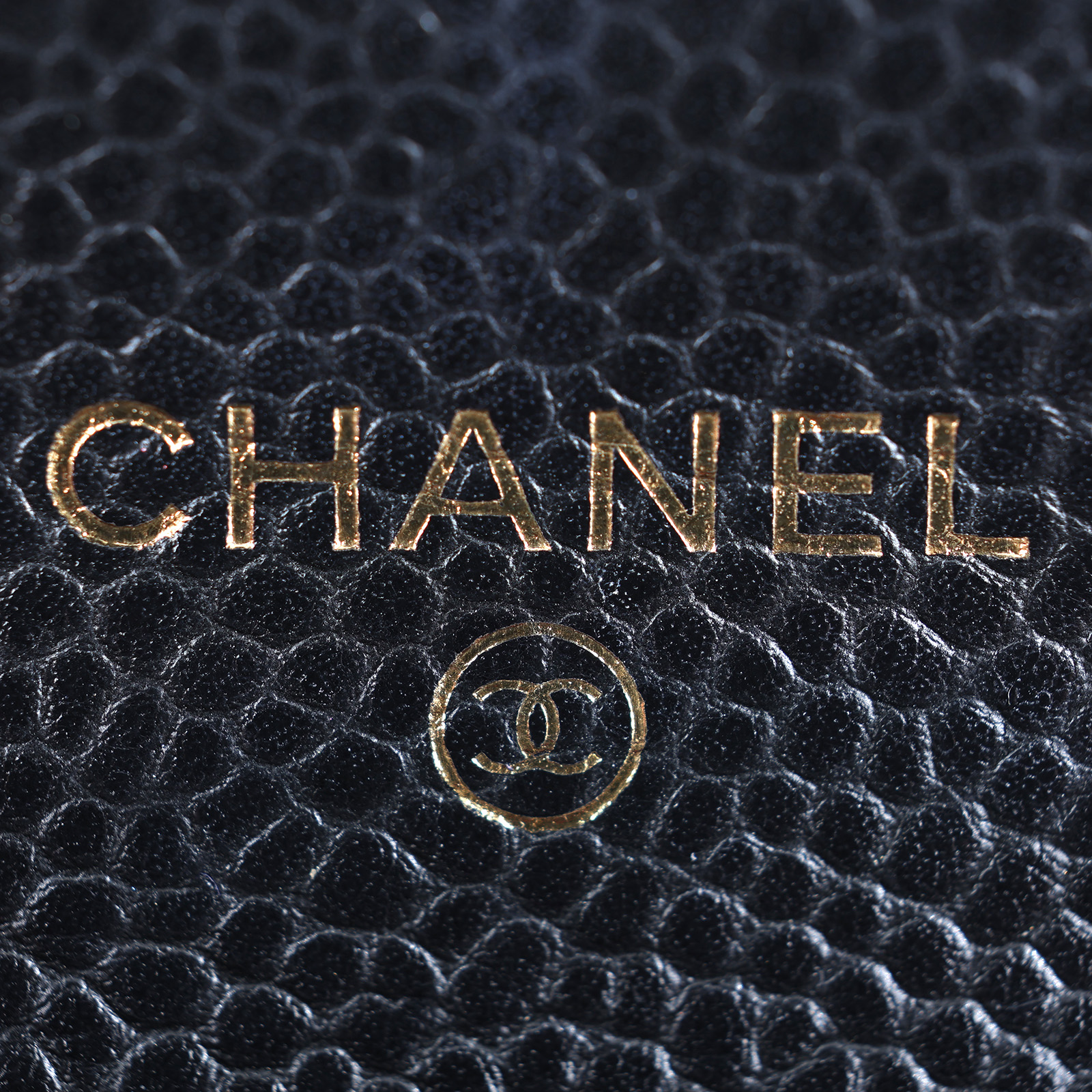 香奈兒 CHANEL 錢包 零錢包 卡夾 AP0220 21開 黑金荔枝雙層卡包 無附屬品