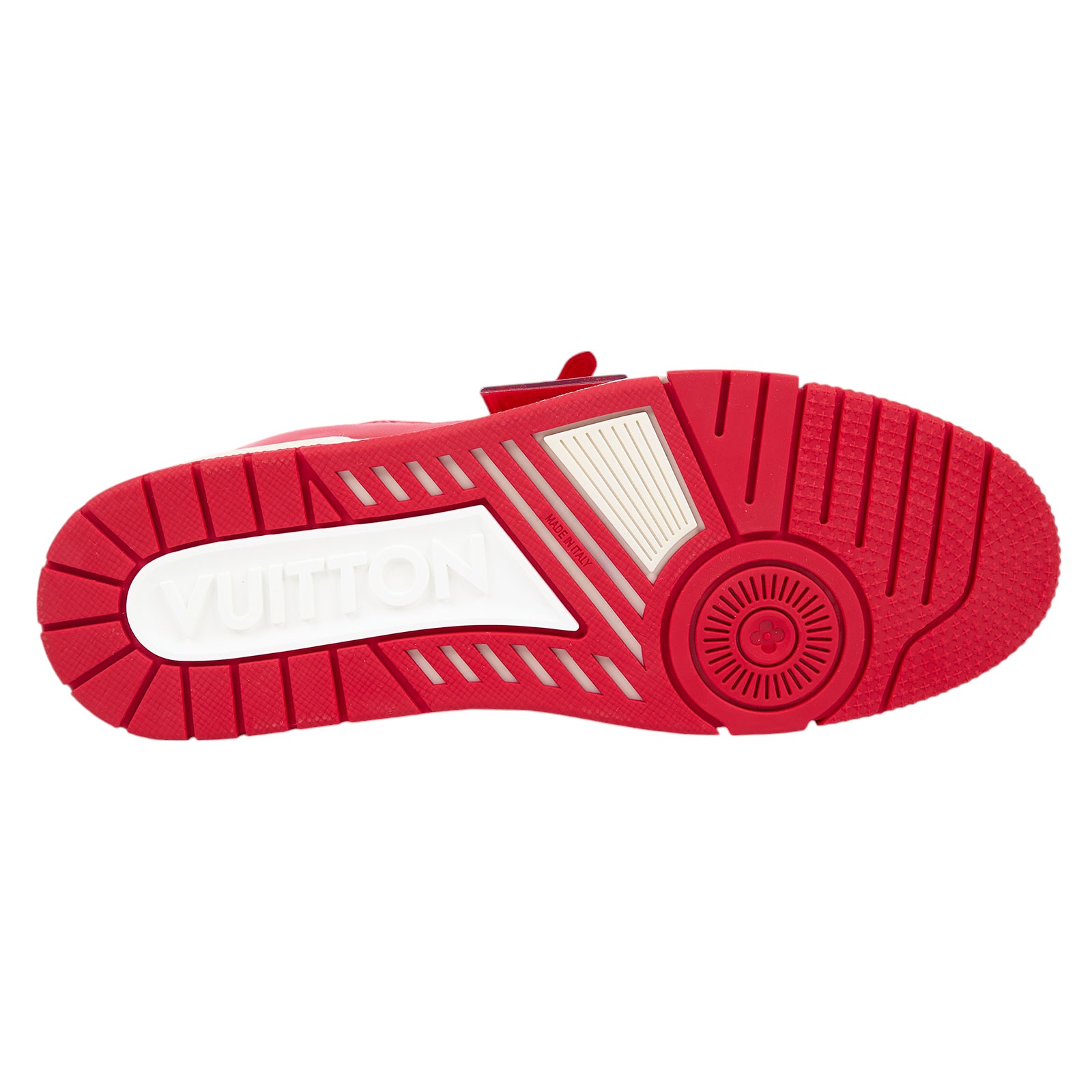 路易威登 LOUIS VUITTON LV Trainer RED 公益運動鞋 1A8PJZ  原廠盒子/防塵袋2/鞋帶/購買證明/發票