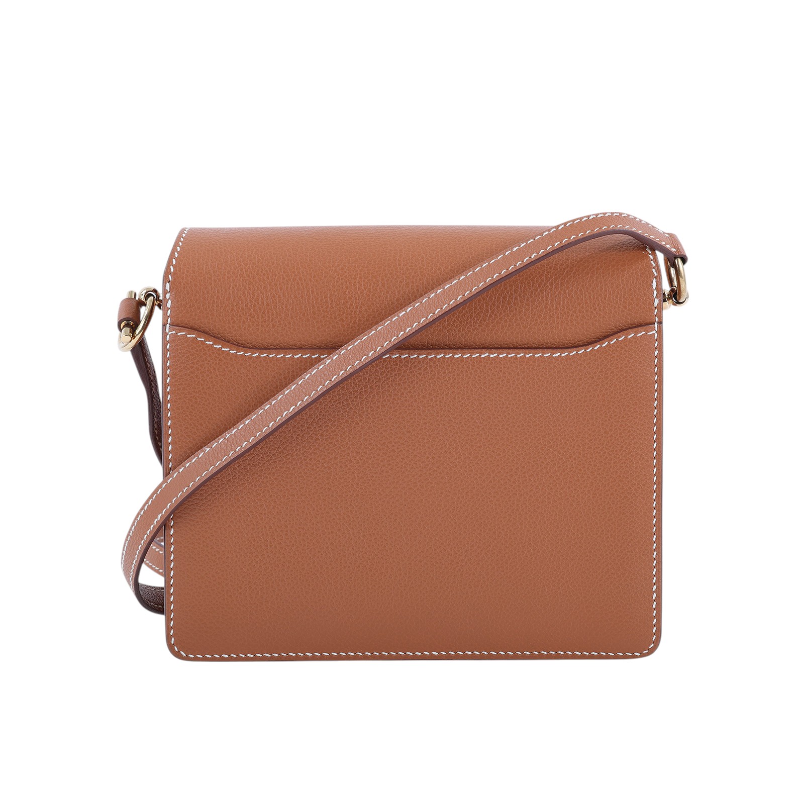 愛馬仕 Hermès Roulis 豬鼻子 斜背包 18 Mini RO18 Z HA 526 FS Z刻金棕ROULIS MINI 防塵袋