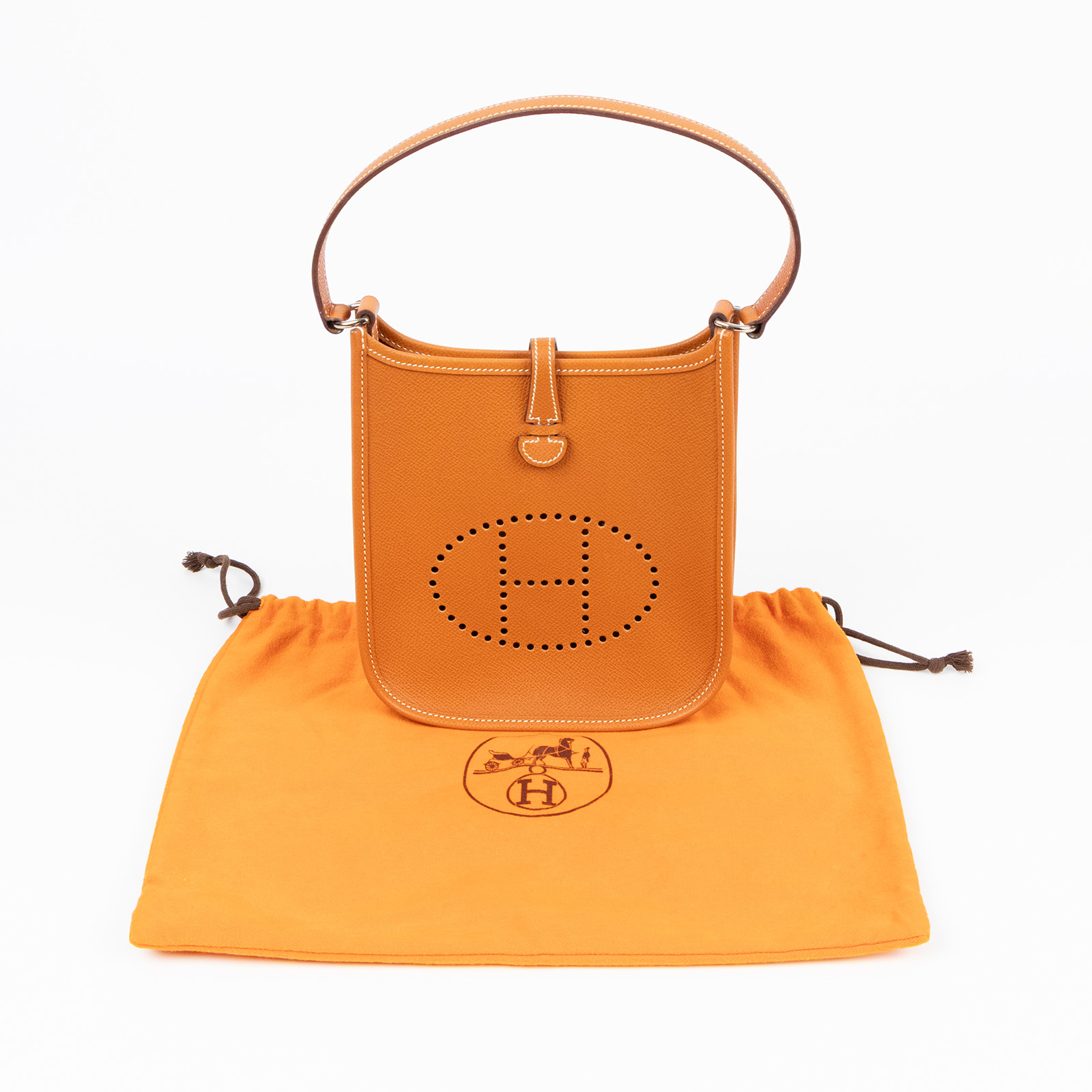 愛馬仕 Hermès Evelyne Bag Mini 伊芙琳包 Evelyne 16 EV16 口I RB  防塵袋