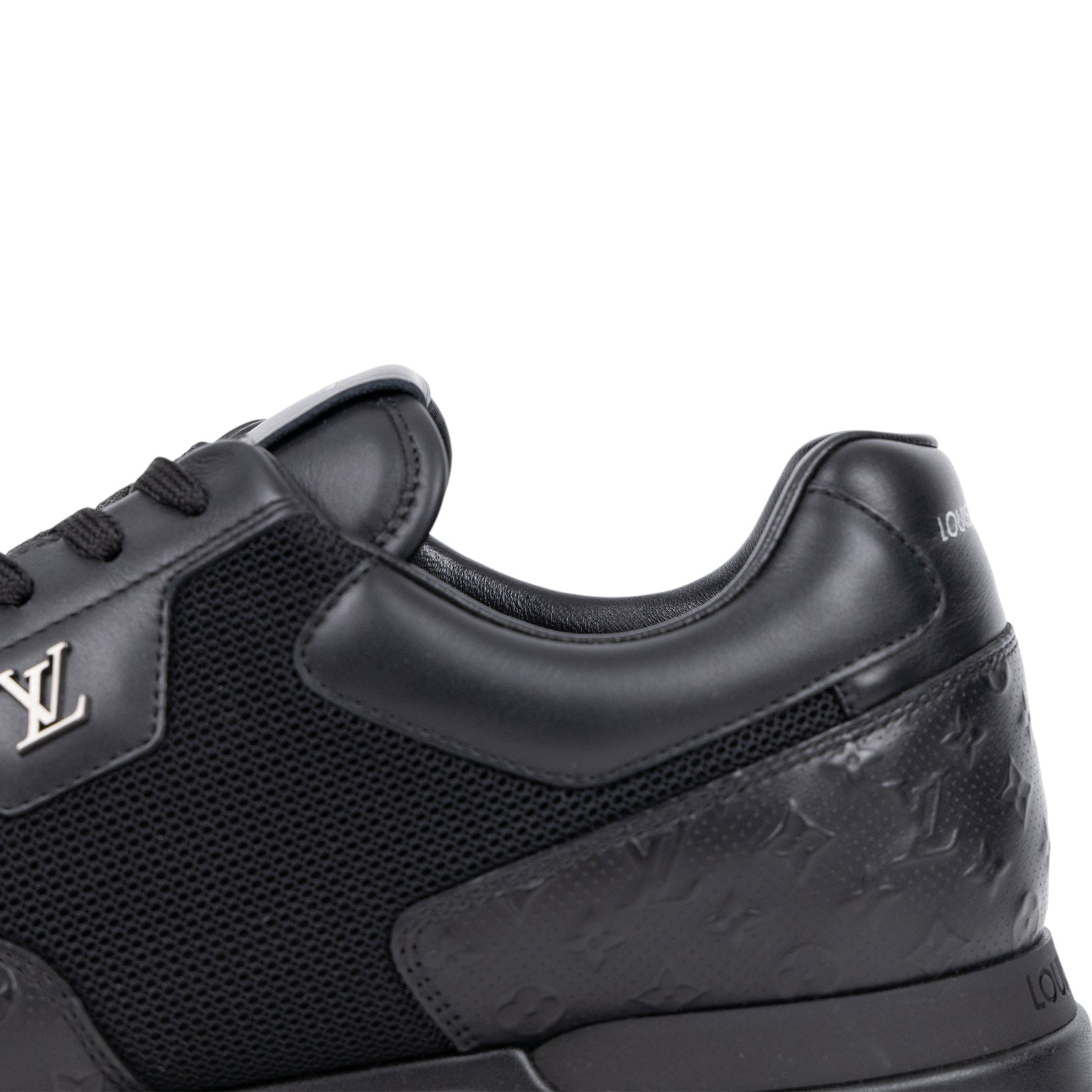 路易威登 LOUIS VUITTON Run Away 運動鞋 黑色 1AHSQY 黑壓紋RUN AWAY運動鞋#9 防塵袋2