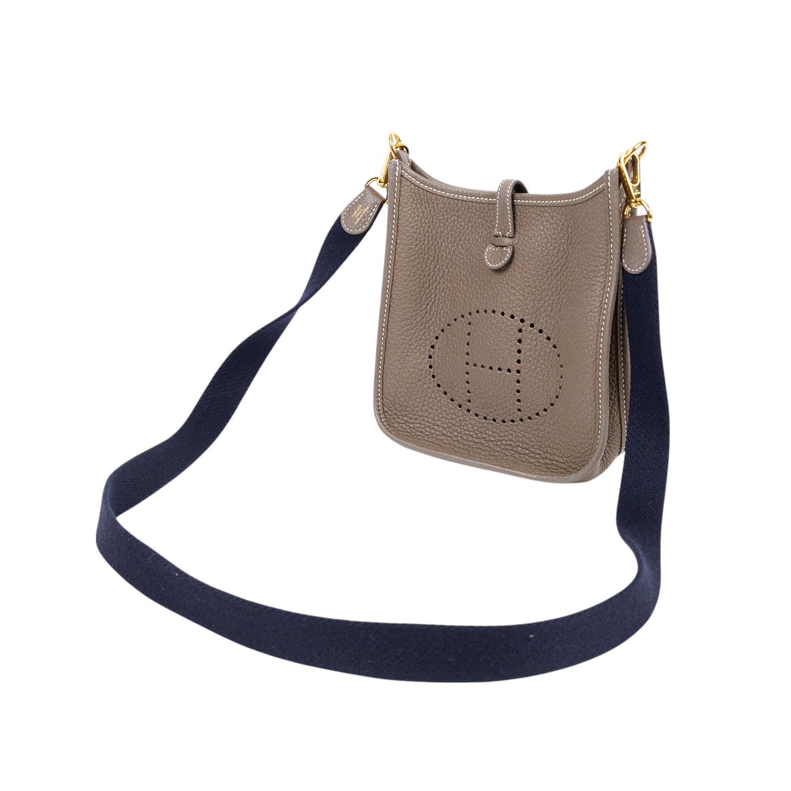 愛馬仕 Hermès Evelyne Bag Mini 伊芙琳包 Evelyne H069426CCBF H069426CCBF/B IY 004 TD  原廠盒子/防塵袋/背帶/購買證明