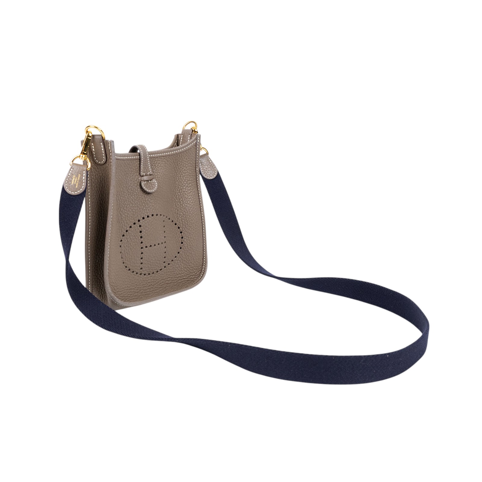 愛馬仕 Hermès Evelyne Bag Mini 伊芙琳包 Evelyne H069426CCBF H069426CCBF/B IY 004 TD  原廠盒子/防塵袋/背帶/購買證明