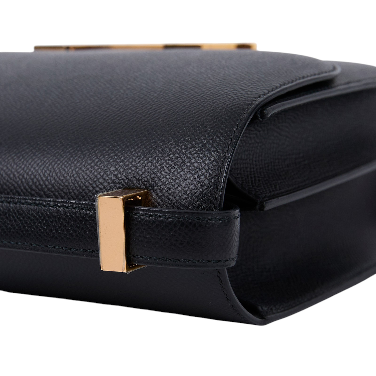 愛馬仕 Hermès Constance Bag 康康包 24 CN24 Y HT B15 AU Y刻 黑金CONSTANCE24 無附屬品