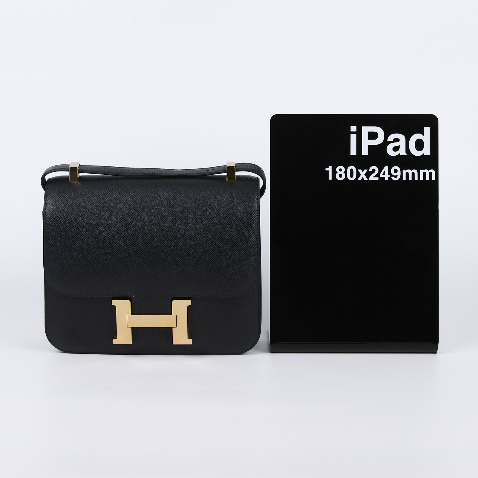 愛馬仕 Hermès Constance Bag 康康包 24 CN24 Y HT B15 AU Y刻 黑金CONSTANCE24 無附屬品