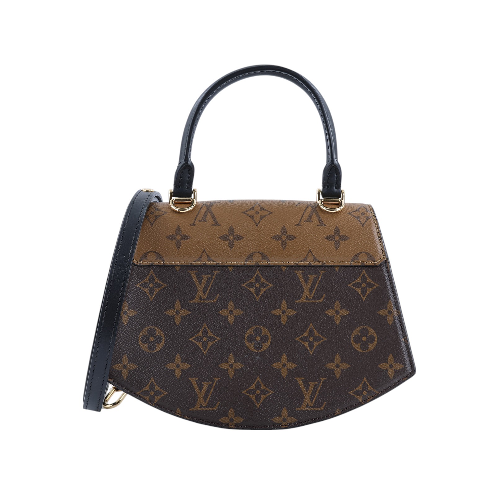 路易威登 LOUIS VUITTON Tilsitt 肩背包 M46548 晶片款 雙色Tilsitt手提包 2WAY 背帶