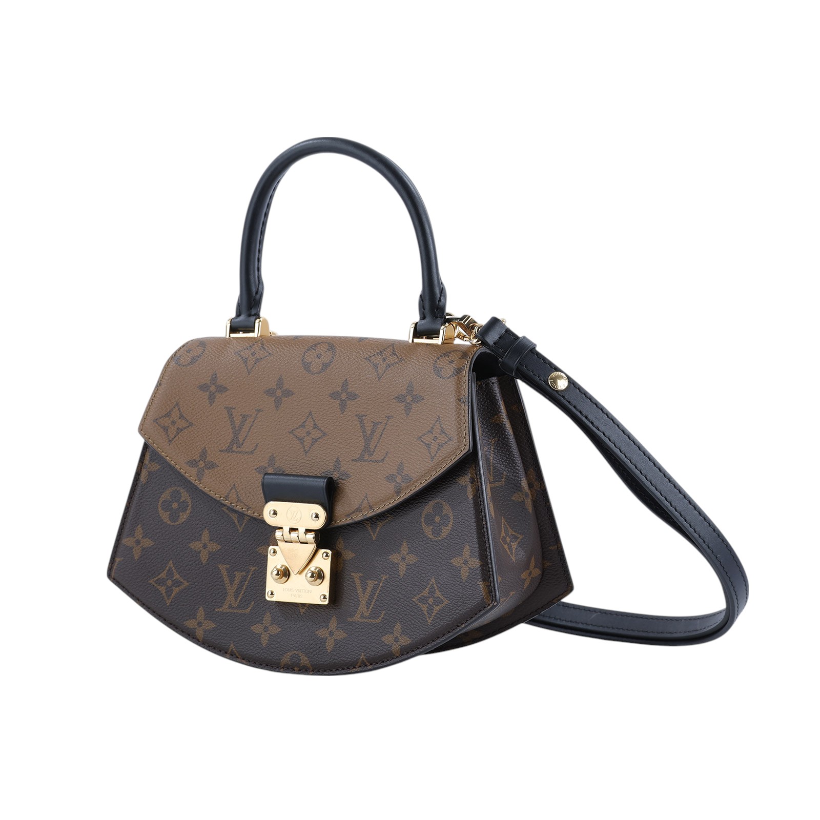 路易威登 LOUIS VUITTON Tilsitt 肩背包 M46548 晶片款 雙色Tilsitt手提包 2WAY 背帶